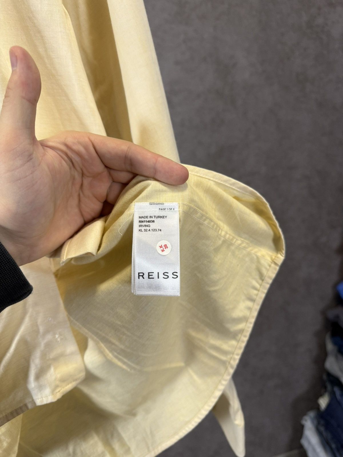 Reiss Reiss designer shirt Size US L / EU 52-54 / 3 - 6 Thumbnail