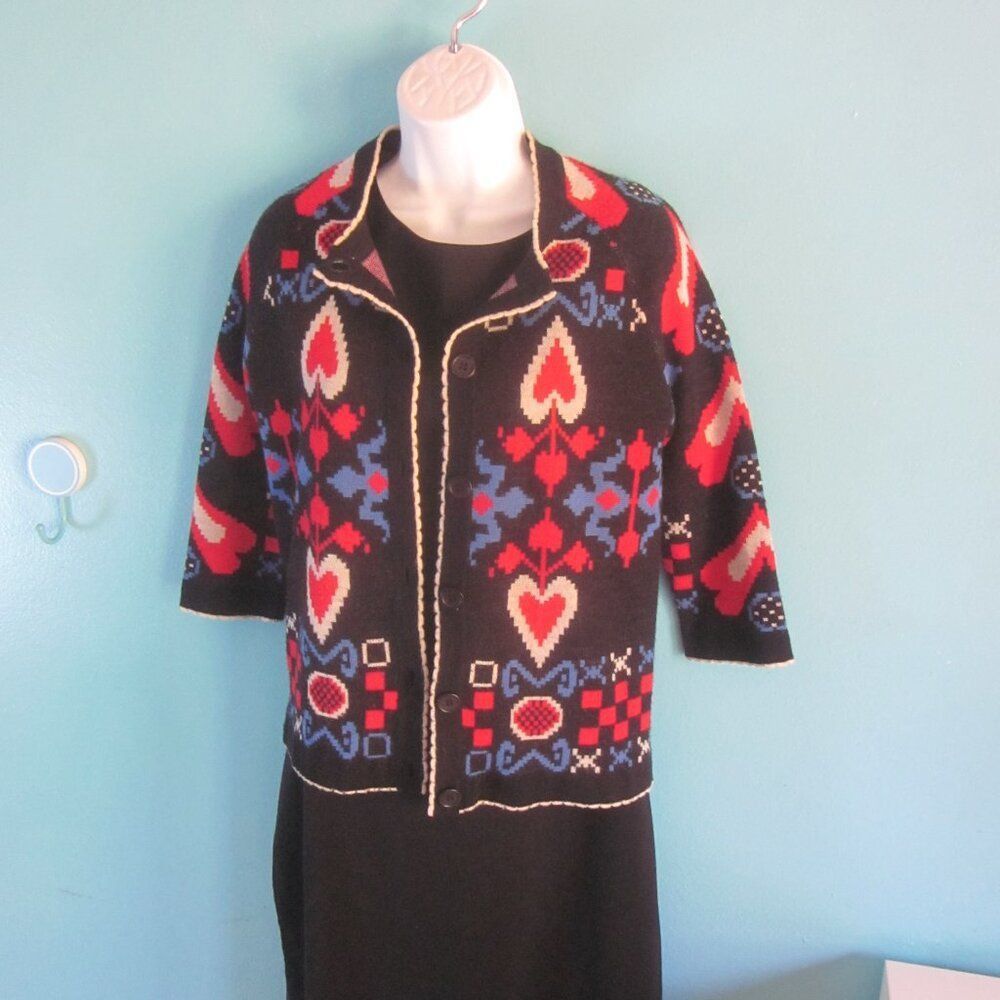 Anna Sui Anna Sui x James Coviello Womens Size S Button Front Heart C Size S / US 4 / IT 40 - 7 Thumbnail