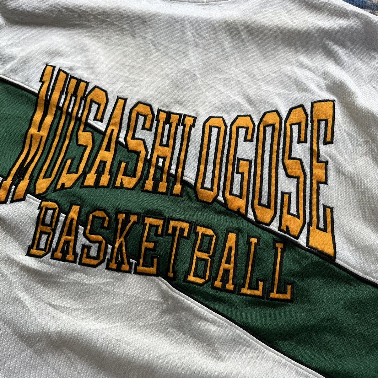 Asics × Japanese Brand Vintage Asics Musashi Ogose Basketball Jersey 90s Japan Size US XL / EU 56 / 4 - 10 Thumbnail