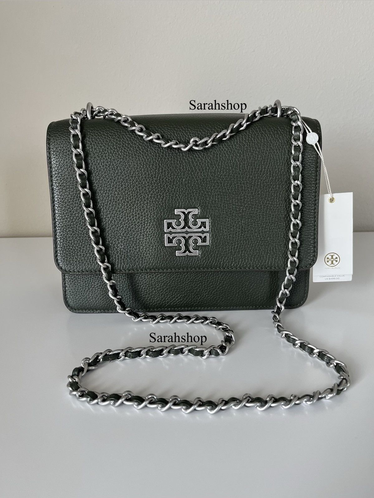 Tory Burch Tory Burch Britten Adjustable Shoulder Bag Size ONE SIZE - 2 Thumbnail