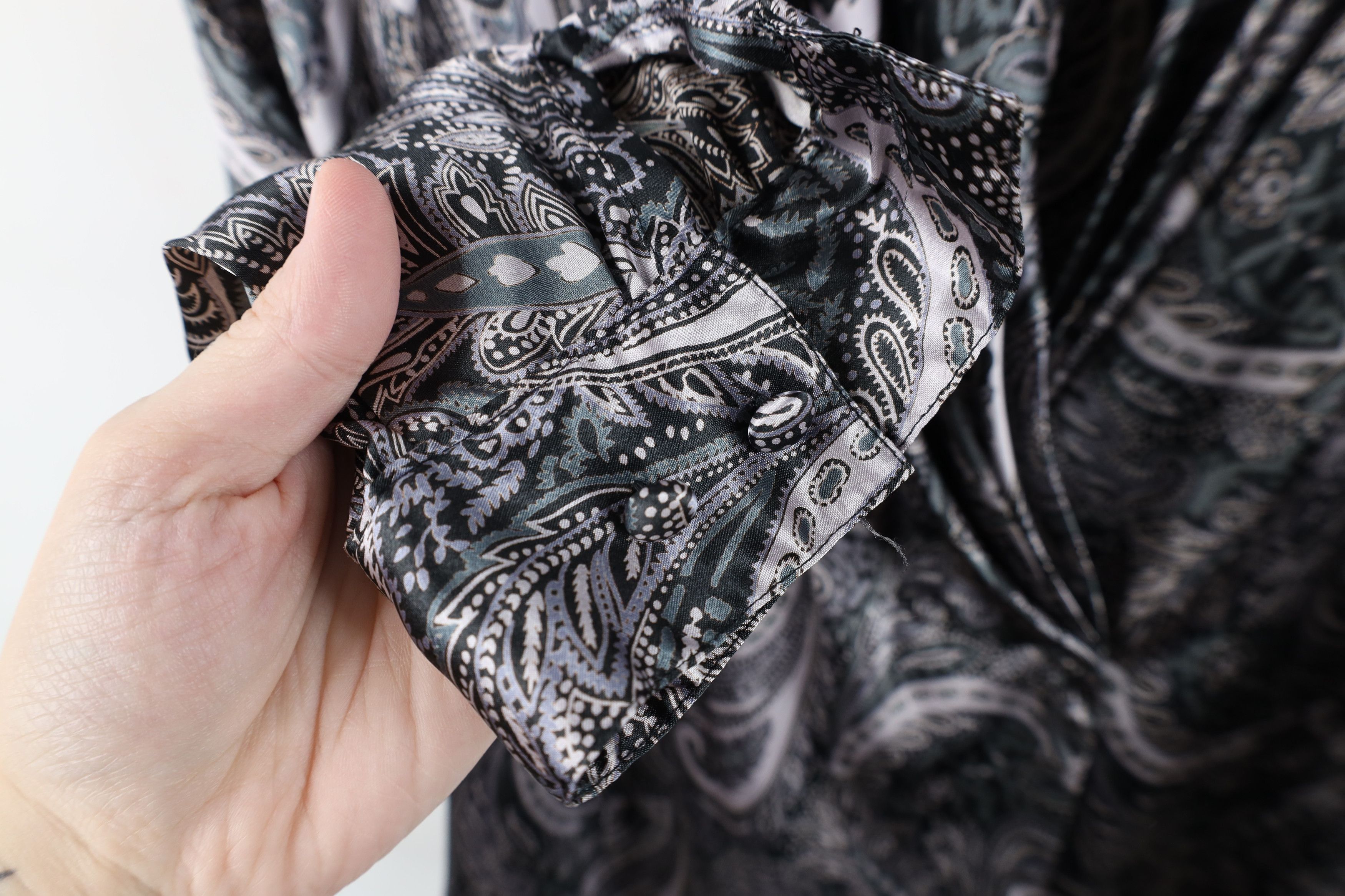 Vintage Vintage 80s 90s Streetwear Paisley Blazer Shirt Jacket USA Size XL / US 12-14 / IT 48-50 - 5 Thumbnail