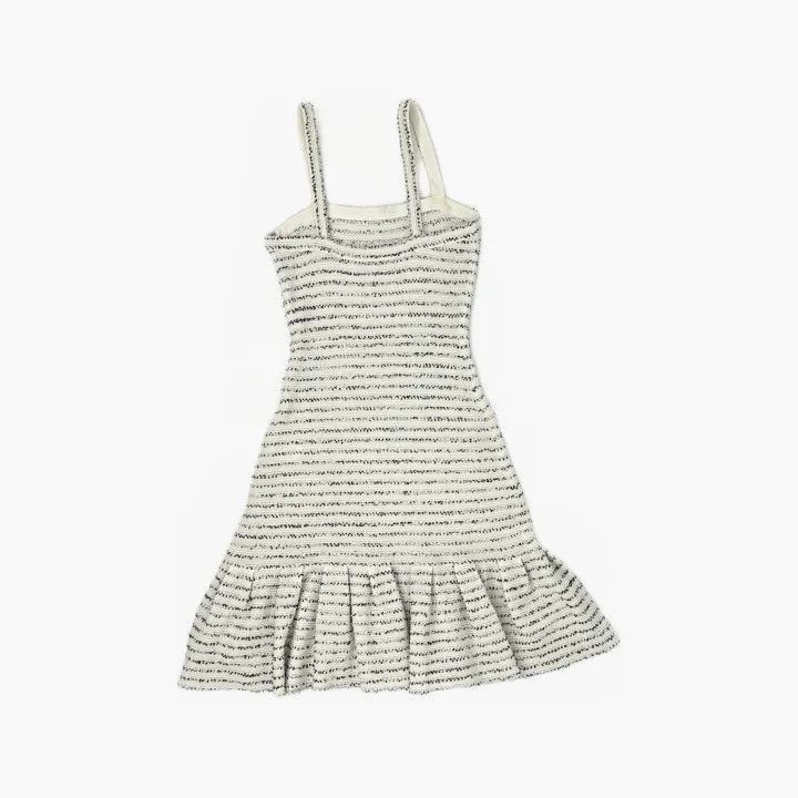 Other Dior Striped Sleeveless Knit Dress for Women 0079-2507 Size S / US 4 / IT 40 - 3 Thumbnail