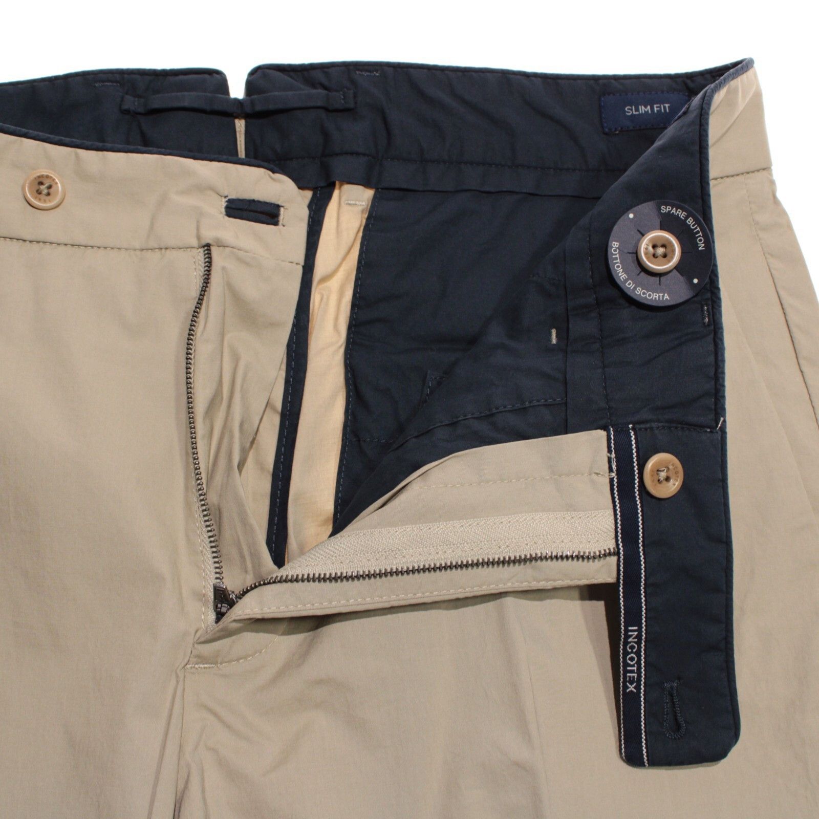 Incotex INCOTEX New with tags Chino Size 30 US In Beige Size US 30 / EU 46 - 3 Thumbnail