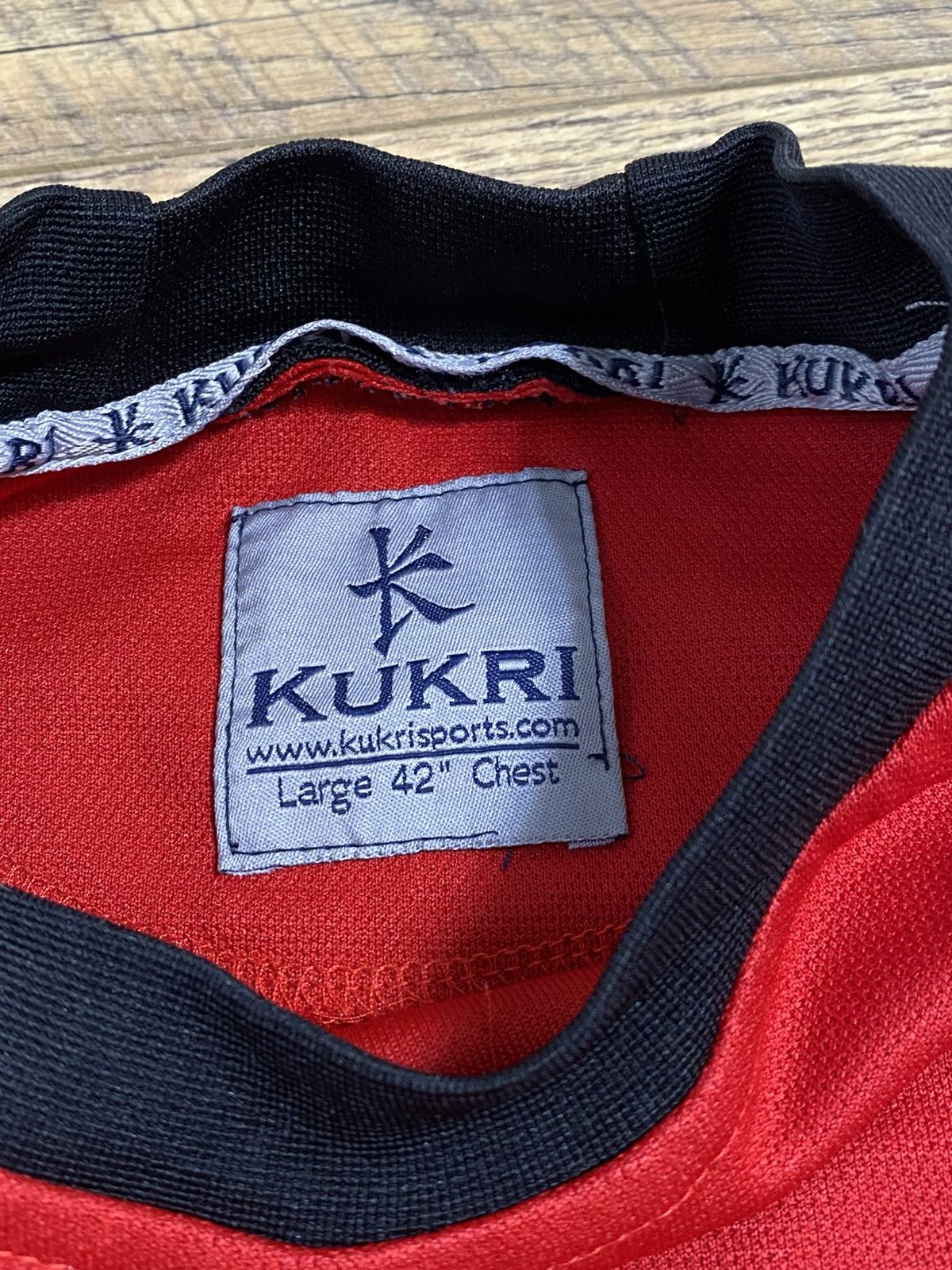Japanese Brand RARE LINLITHGOW RFC RUGBY JERSEY #12 KUKRI RETRO BLOKECORE L Size US L / EU 52-54 / 3 - 4 Thumbnail