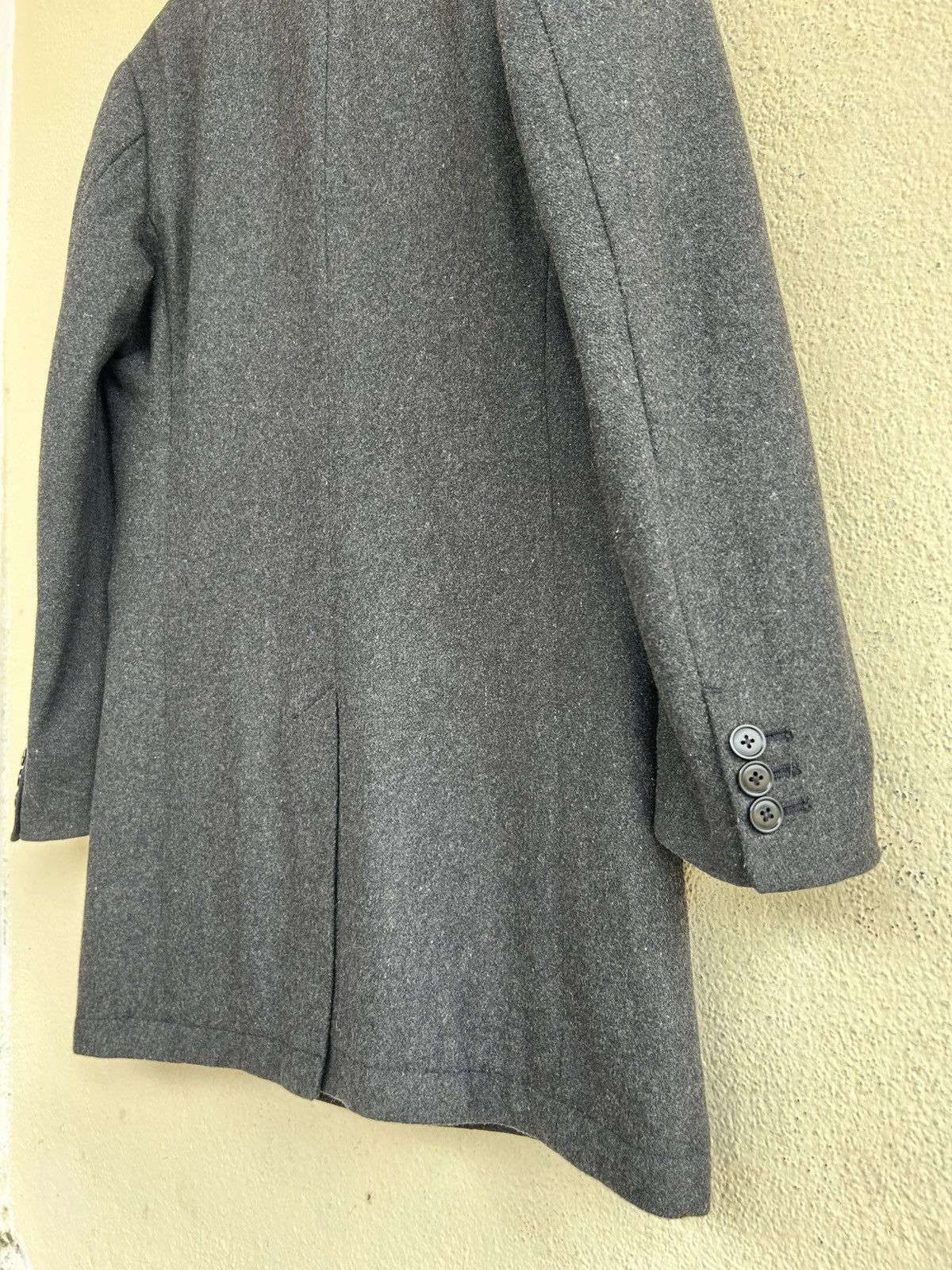 Katharine Hamnett London Katharine Hamnet London Wool Long Coat Size US L / EU 52-54 / 3 - 7 Thumbnail