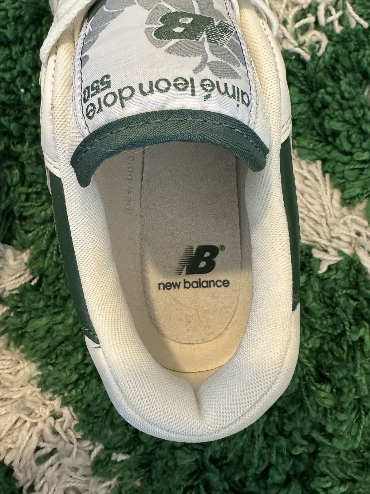 Aime Leon Dore × New Balance New Balance 550 Aime Leon Dore white green Size US 9 / EU 42 - 9 Thumbnail