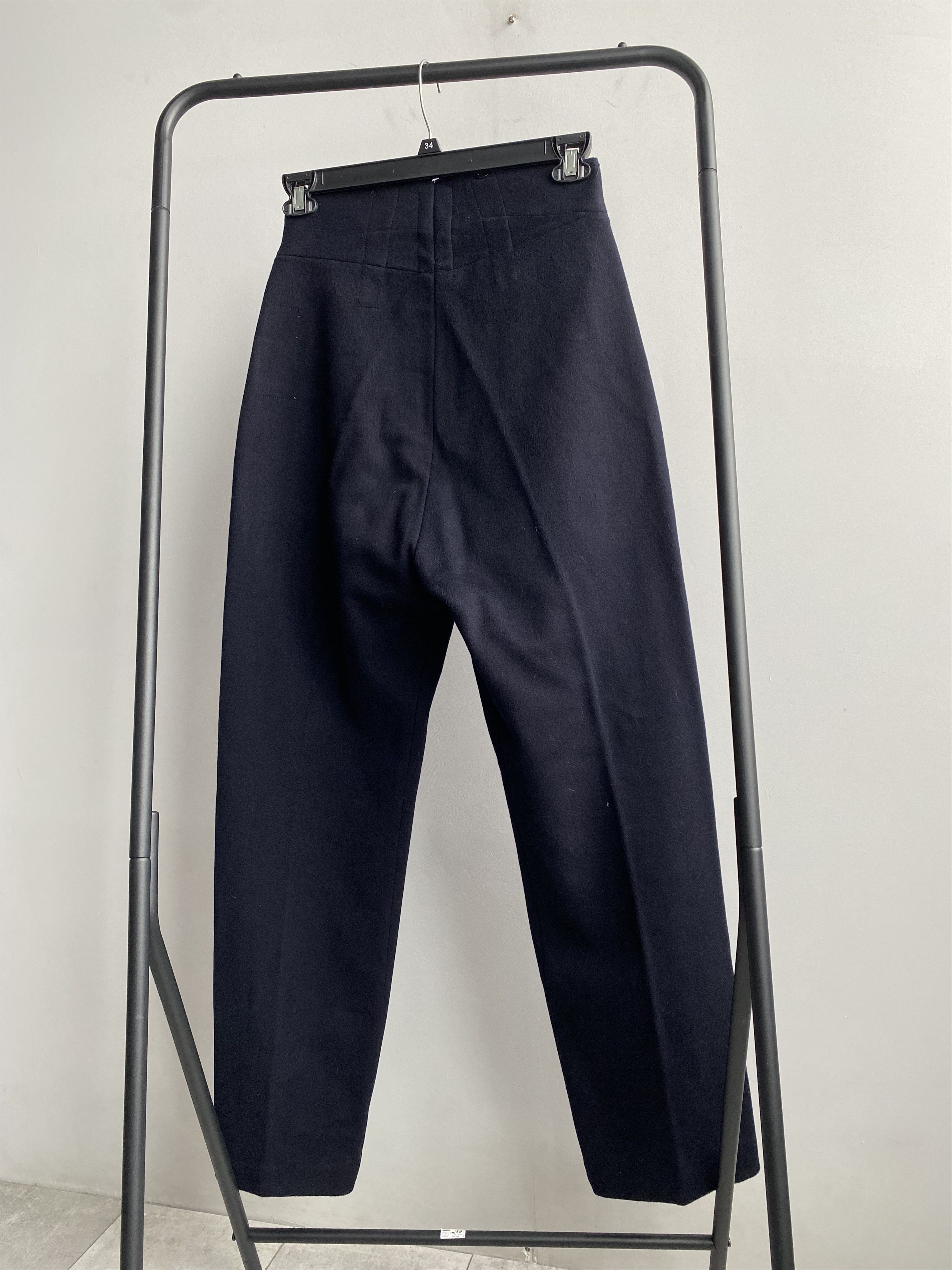 Vintage Vintage 1940s WW2 British Army Battledress Serge Wool Pants Size US 36 / EU 52 - 8 Thumbnail