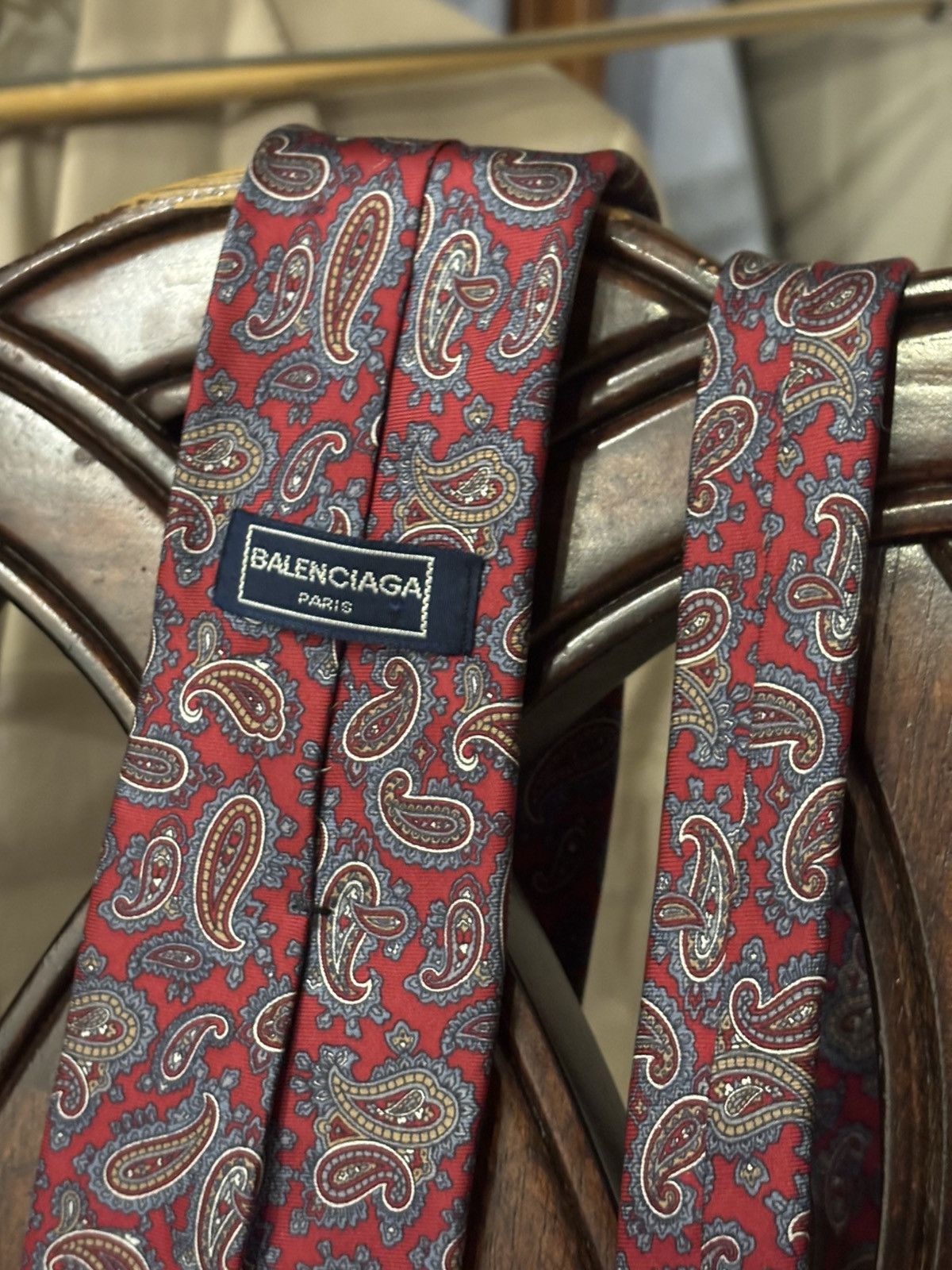 Balenciaga Balenciaga Tie Size ONE SIZE - 1 Thumbnail