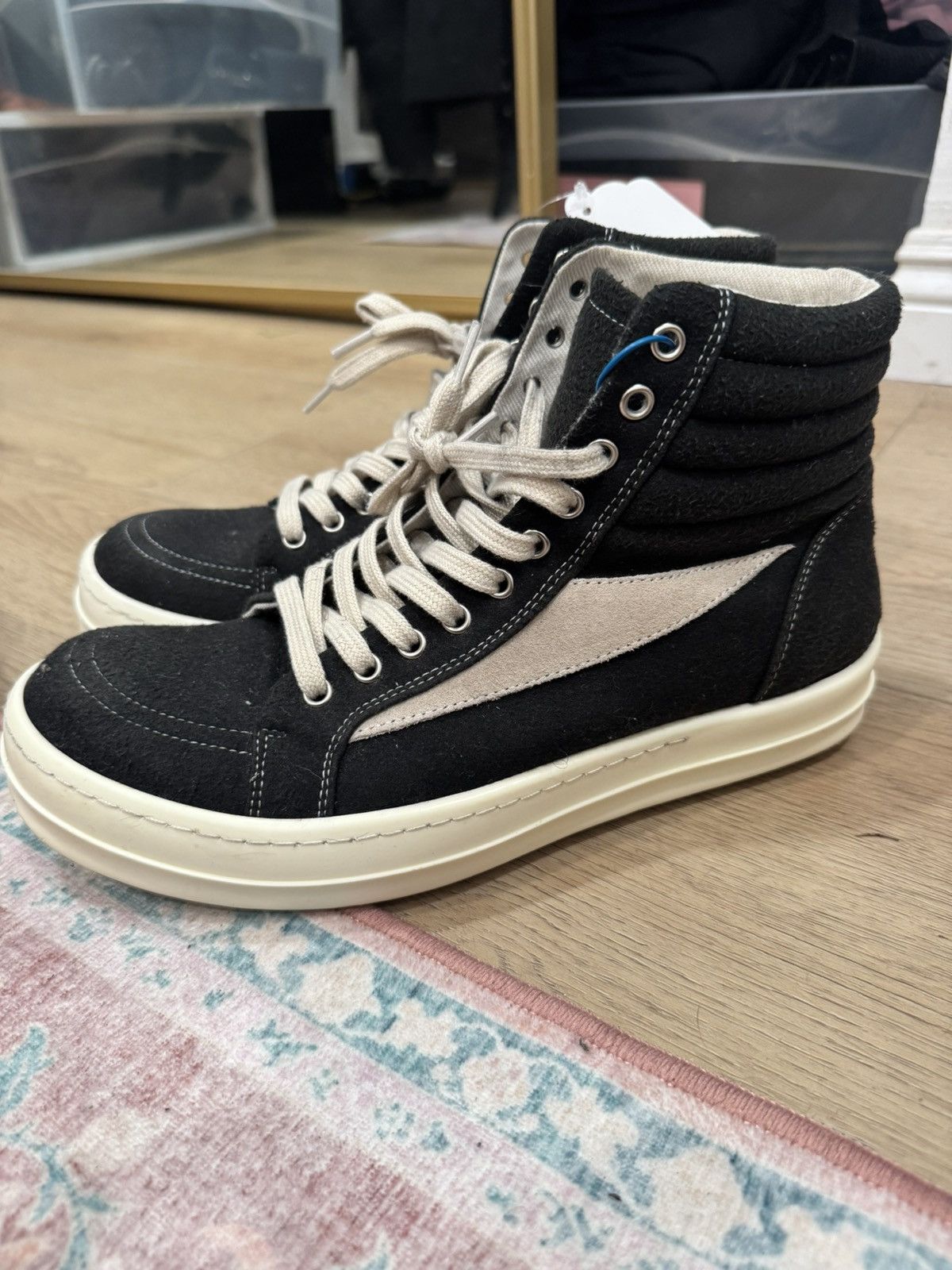 Rick Owens Vans Vintage High Size US 9 / EU 42 - 1 Thumbnail