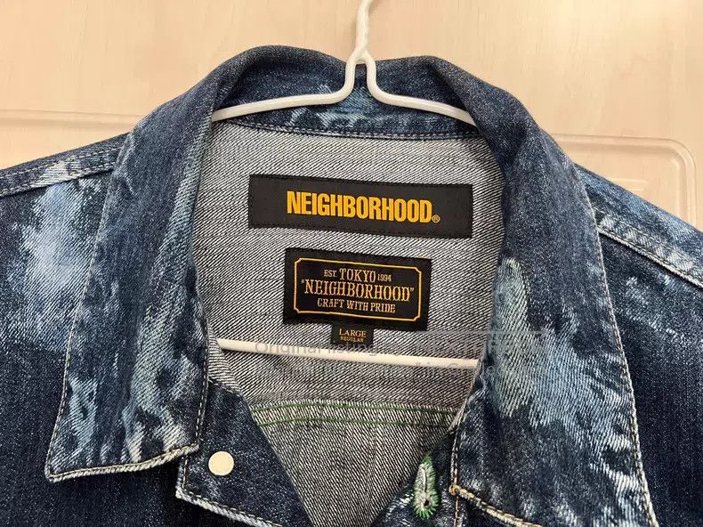 Neighborhood Neighborhood Denim Jacket Size US L / EU 52-54 / 3 - 4 Thumbnail