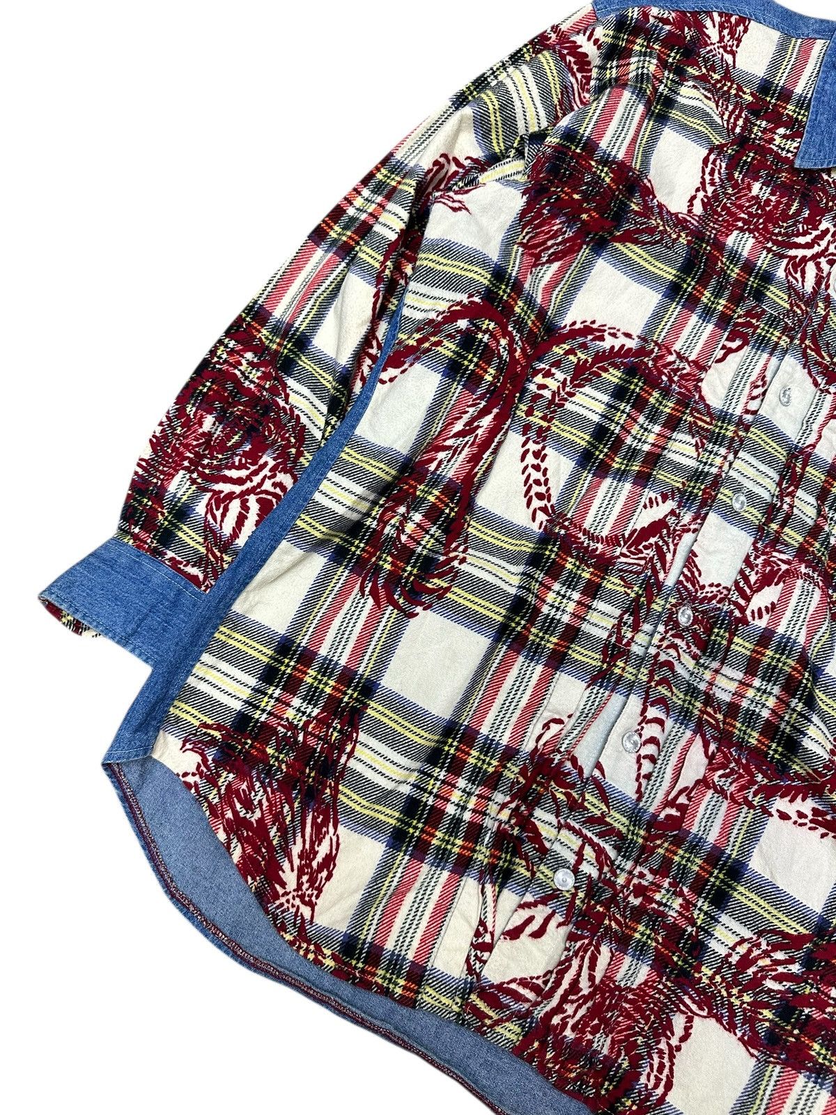20471120 2000s BRATSBY SHIRT BUTTON 2047 BEAUTYBEAST FINAL HOME STYLE Size US L / EU 52-54 / 3 - 3 Thumbnail