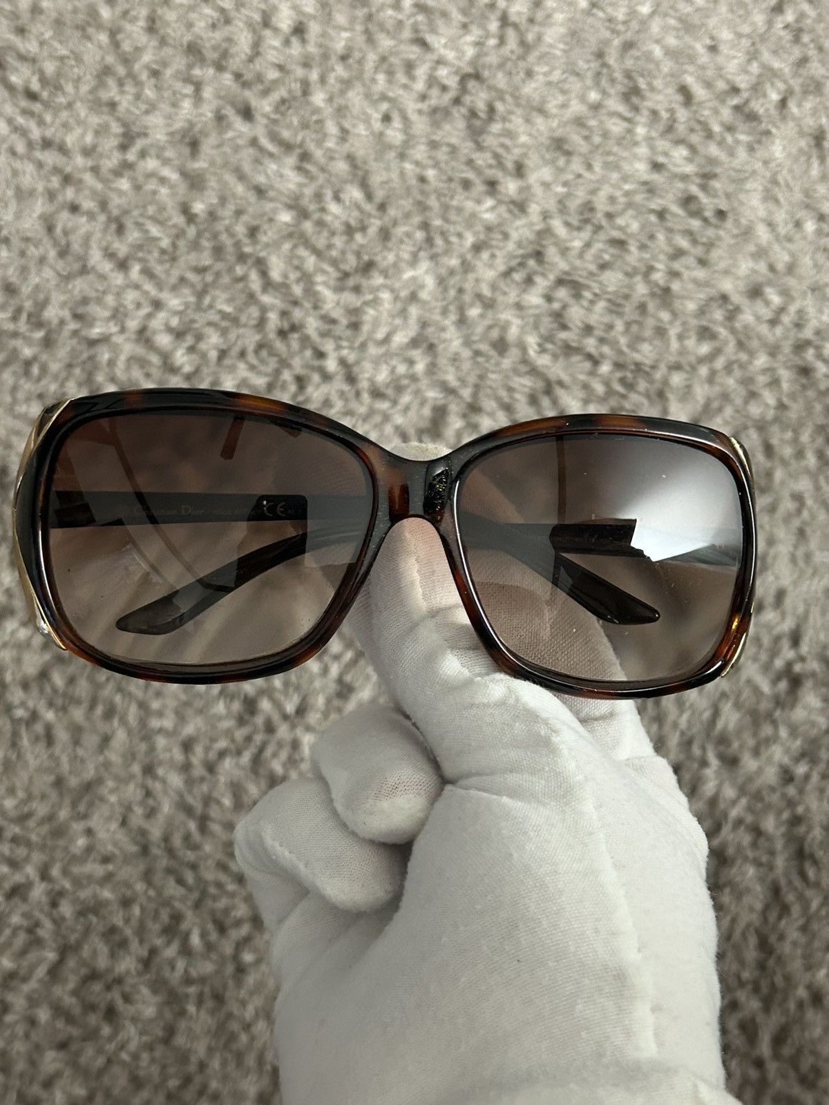 Dior Dior Opposite 2 I7HCC Logo Sunglasses Size ONE SIZE - 5 Thumbnail