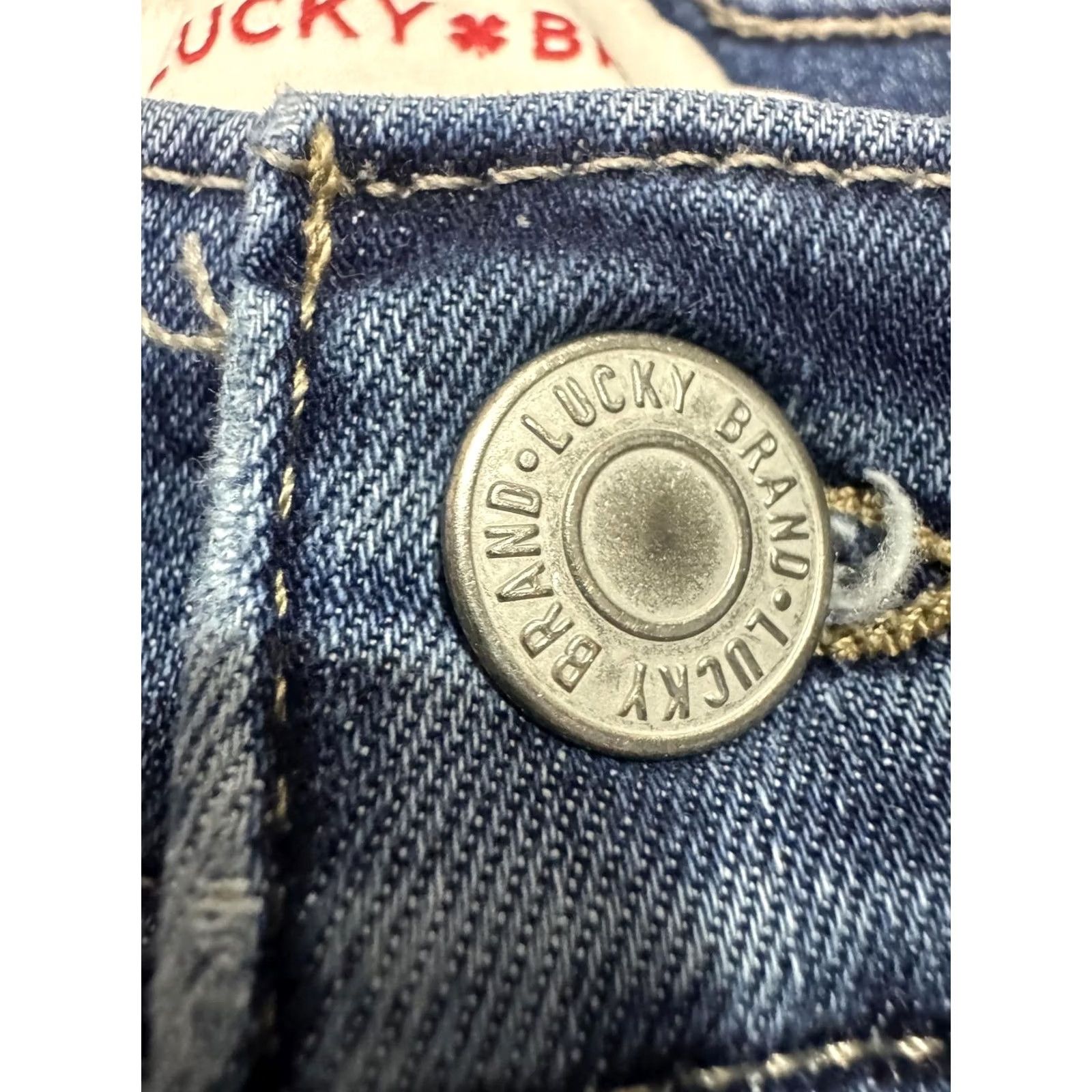 Lucky Brand Lucky Brand Bridgette High Rise Skinny Jeans 28x27R Women Denim Blue Size 28 Regular Mens? Size 28" / US 6 / IT 42 - 5 Thumbnail