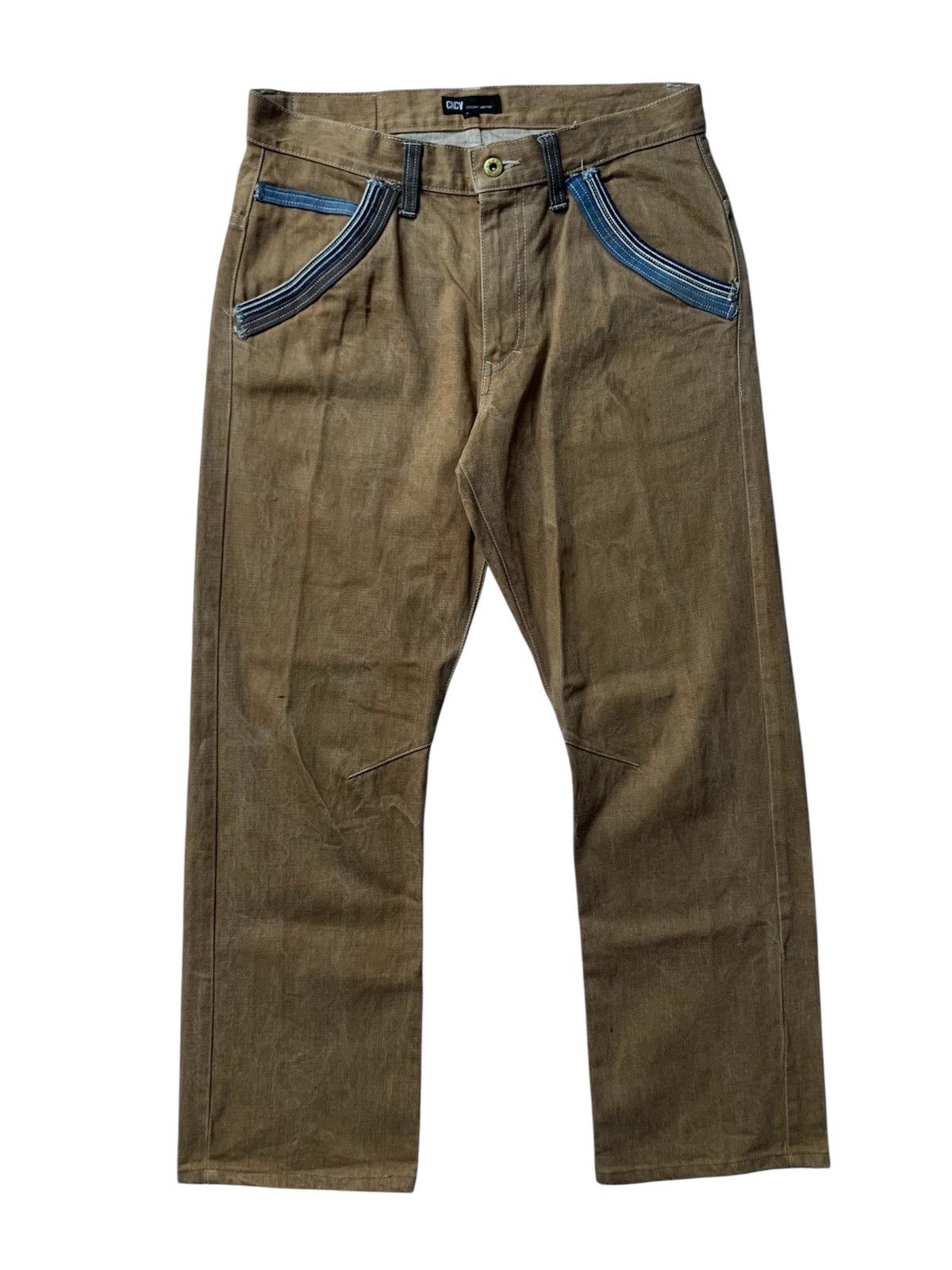 14th Addiction Vintage concave buckle back denim pants Size US 30 / EU 46 - 6 Thumbnail