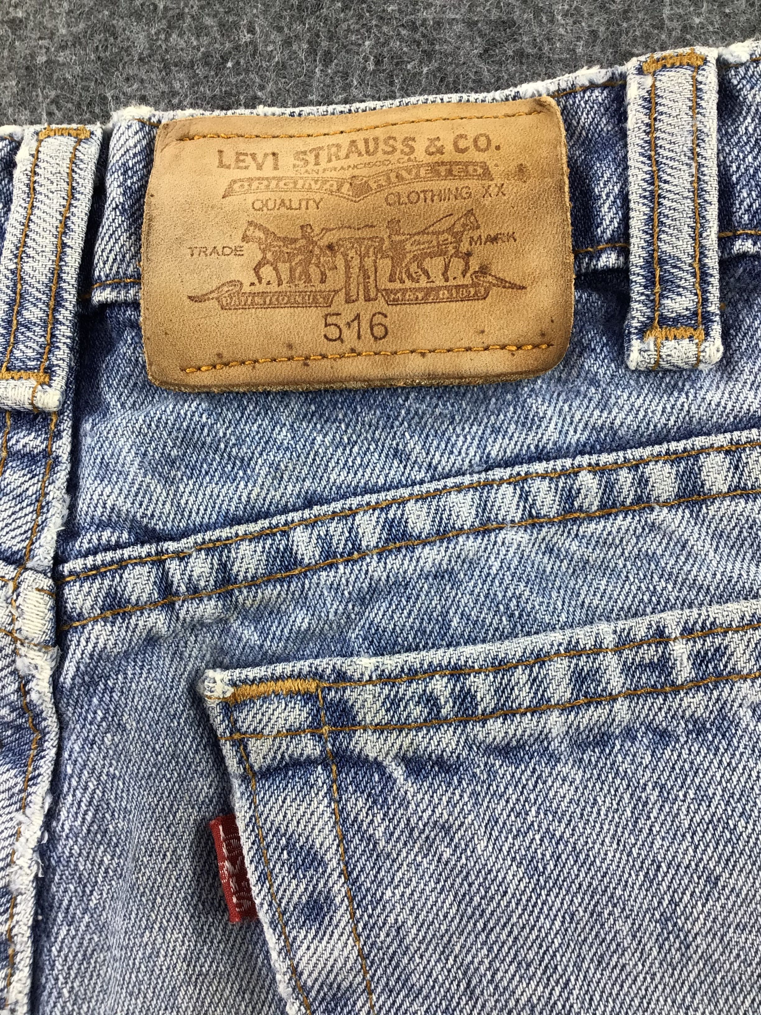 Levi's Vintage Levis 516 Jeans-JM552 Size US 31 - 9 Thumbnail