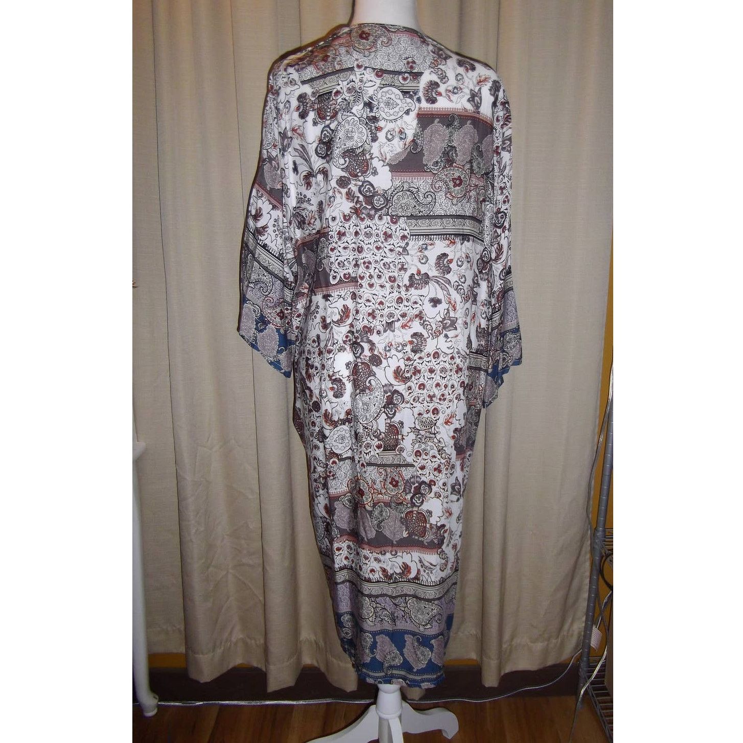 Other Pasley V-Neck Short Sleeves Open Kimono One Size Size ONE SIZE - 2 Thumbnail