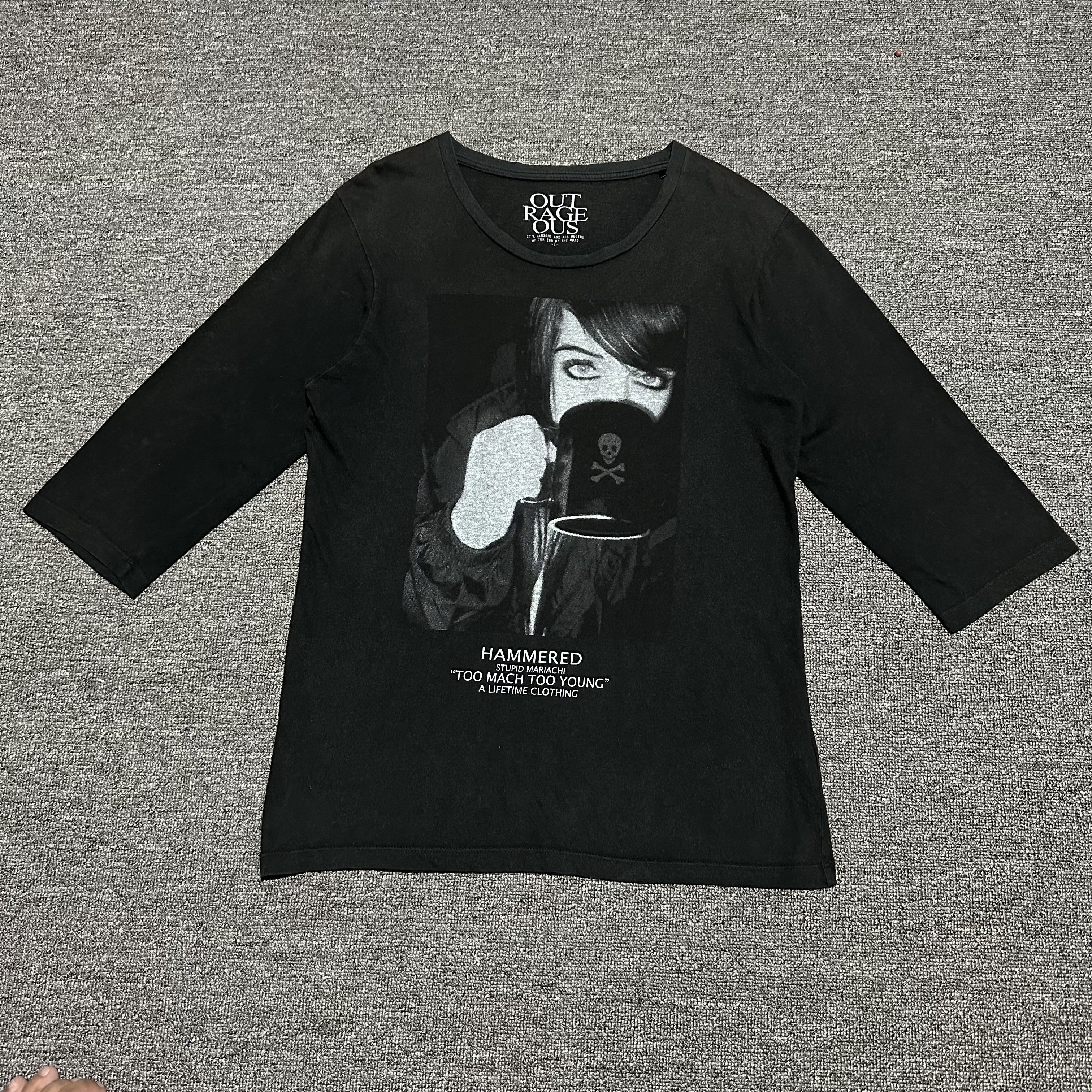 20471120 Out Rage Ous 3/4 Tee Size US L / EU 52-54 / 3 - 1 Thumbnail