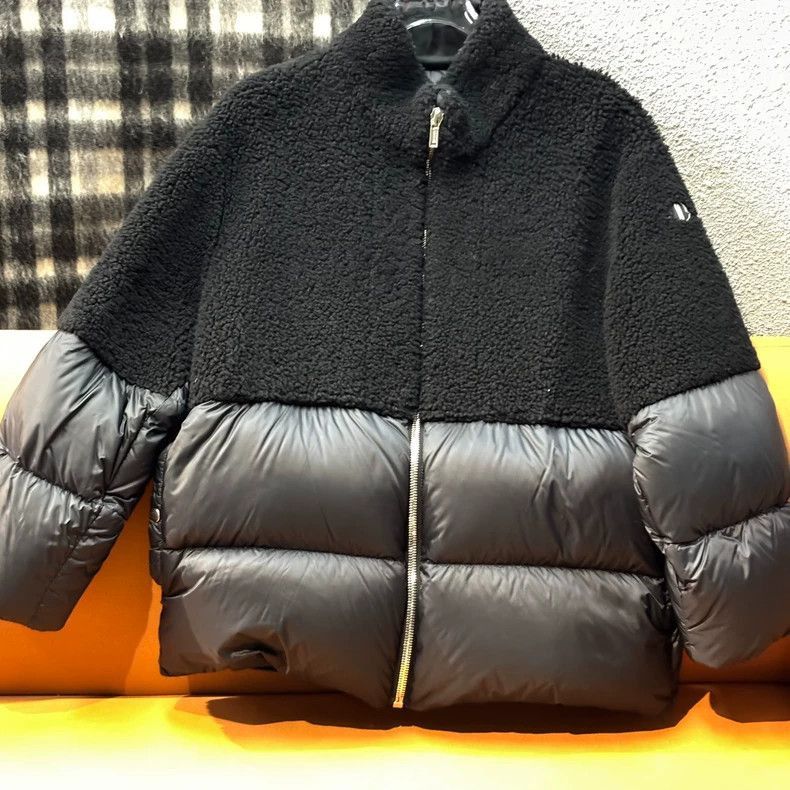 Rick Owens X Moncler joint collar splicing down jacket-2505