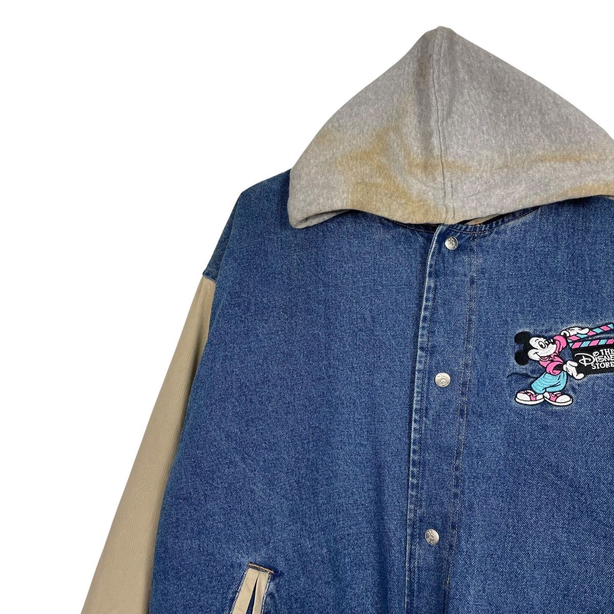 Disney The Disney Store Denim Varsity Jacket Size US L / EU 52-54 / 3 - 6 Thumbnail