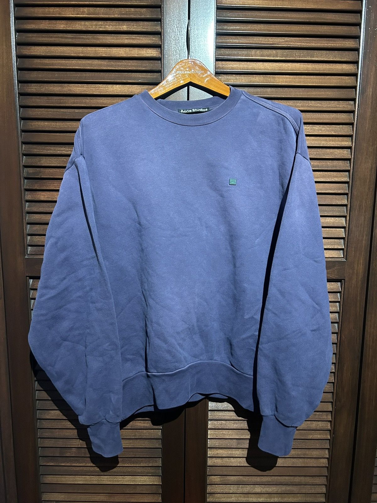 Acne Studios Acne Studios Crewneck Navy Blue XS Size US XS / EU 42 / 0 - 1 Thumbnail
