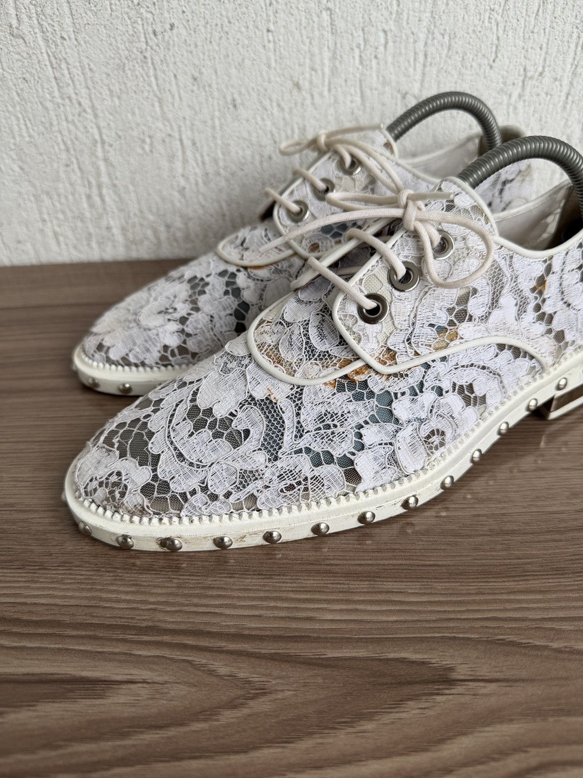 Givenchy ❤️🔥Y Nika lace wedding oxford Size US 8.5 / IT 38.5 - 4 Thumbnail