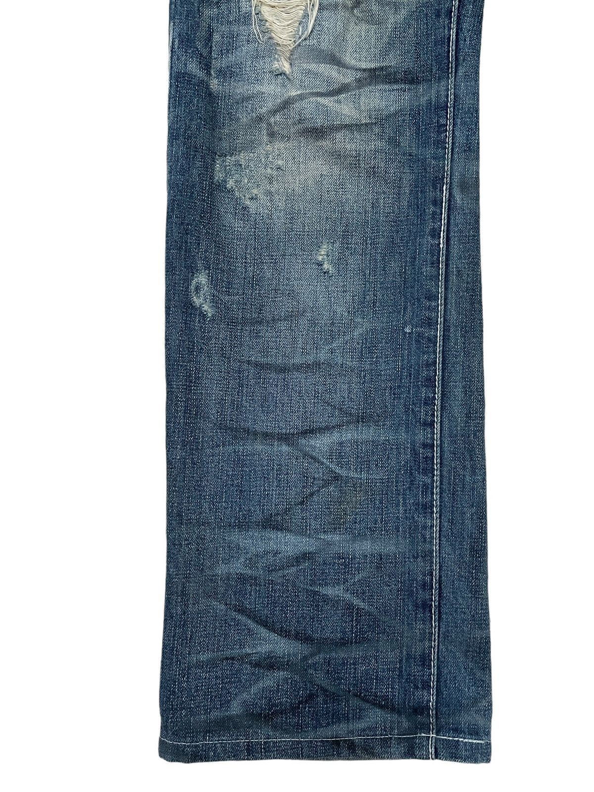 If Six Was Nine × Japanese Brand Vintage Japanese Brand Urban Craft Ripped Jeans 1990s Size US 32 / EU 48 - 8 Thumbnail