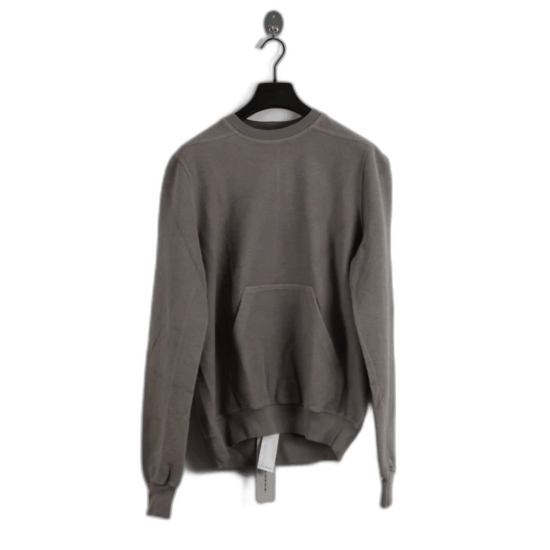 rickowens sub-line fleece reversible sweatshirt
