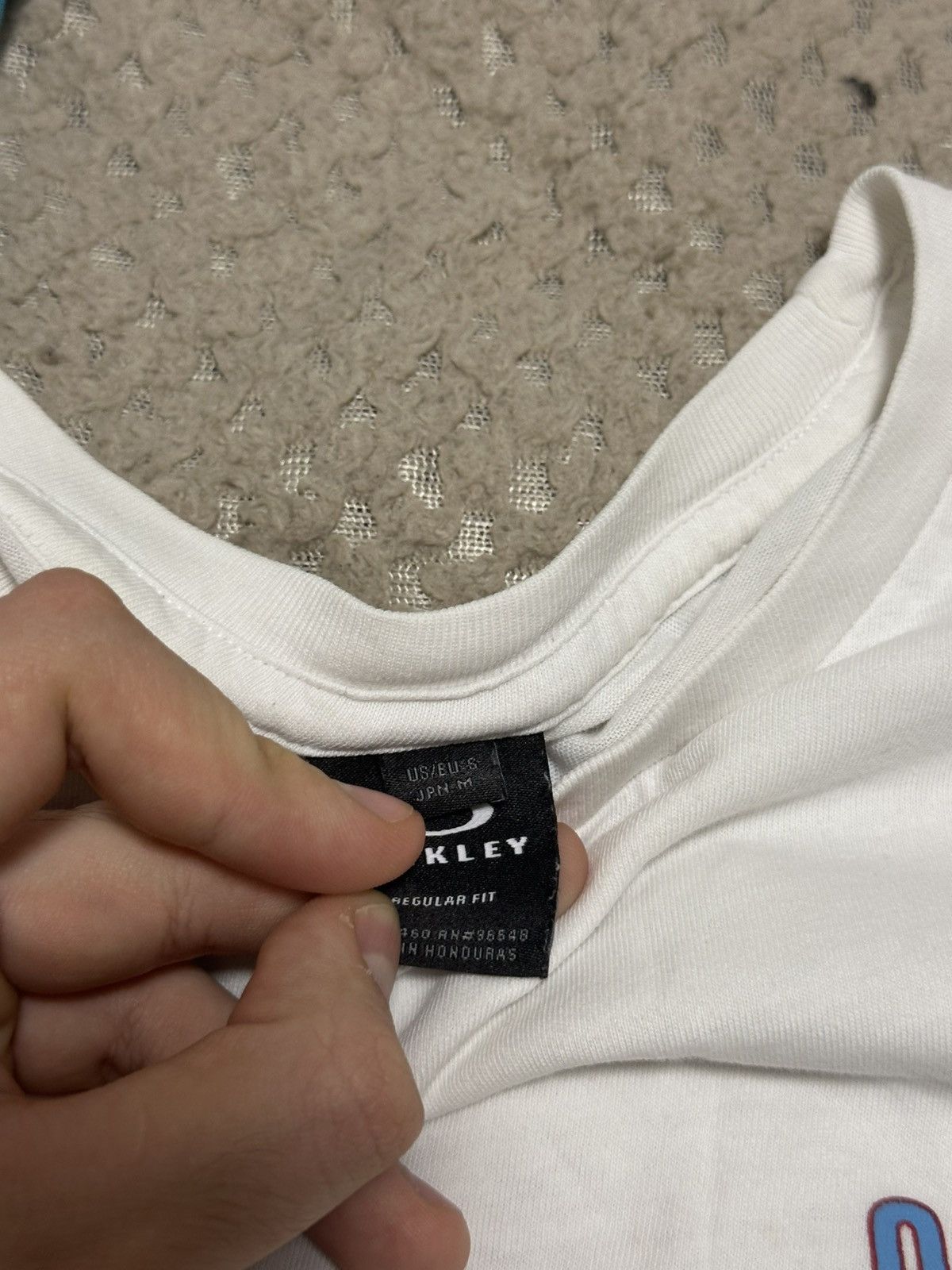 Oakley × Vintage Vintage T-shirt Oakley Y2K Blue Logo Size US M / EU 48-50 / 2 - 11 Thumbnail