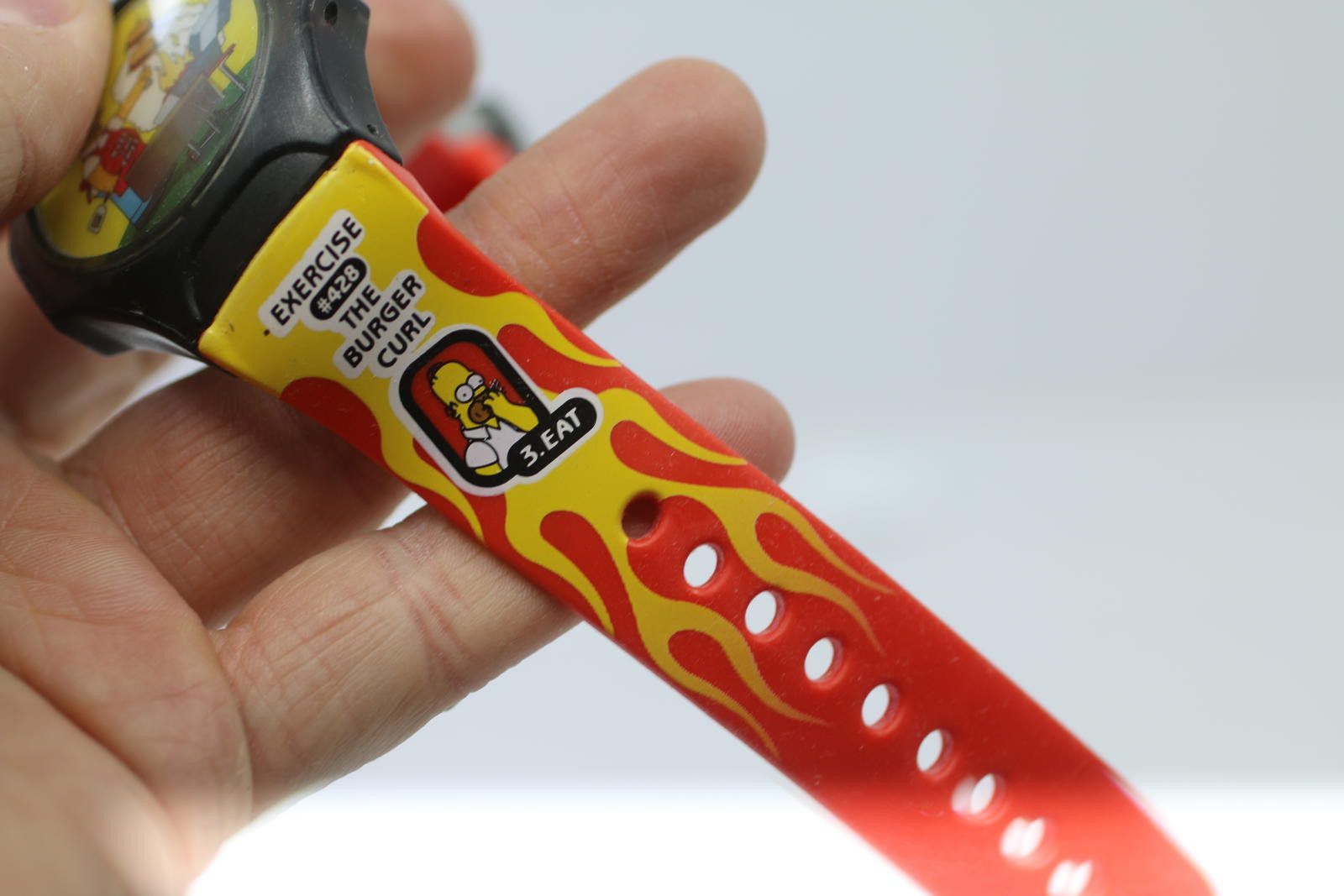 The Unbranded Brand The Simpsons Homer Burger King Talking Watch Kids Meal kool Size ONE SIZE - 4 Thumbnail