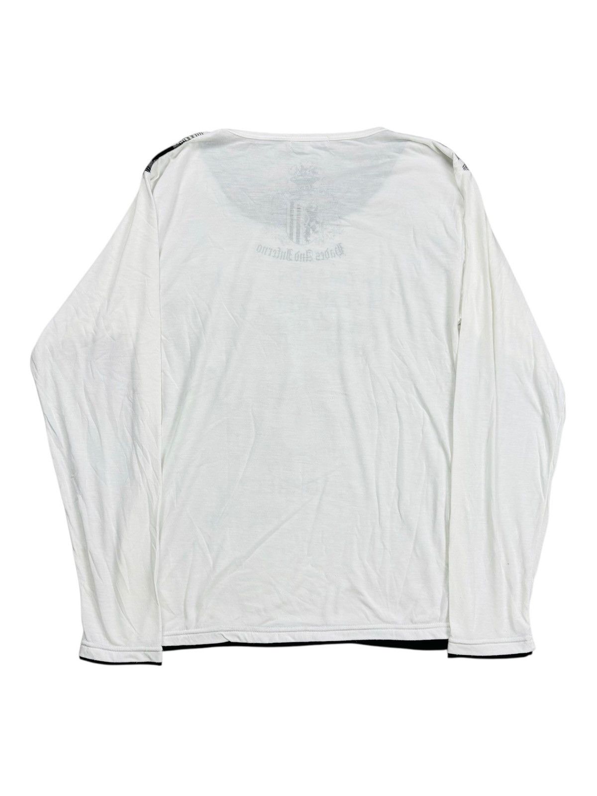 Hysteric Glamour 2000s Sorridere - Keffiyeh Shemagh Layered LS Size US M / EU 48-50 / 2 - 2 Thumbnail
