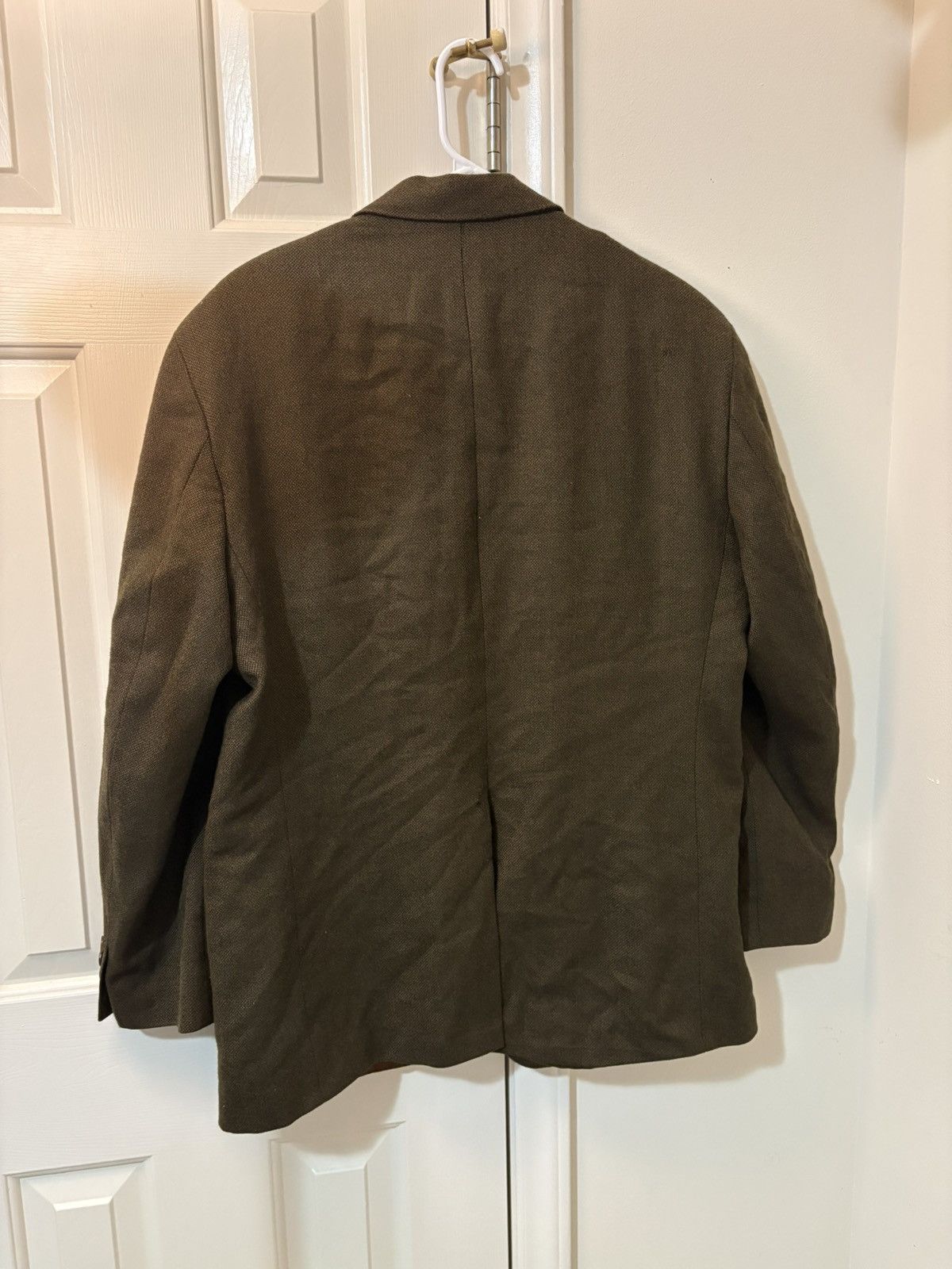 Chaps Ralph Lauren 🔥Vintage Chaps Ralph Lauren Blazer Green Sport Coat Jacket🔥 Size 42L - 2 Thumbnail