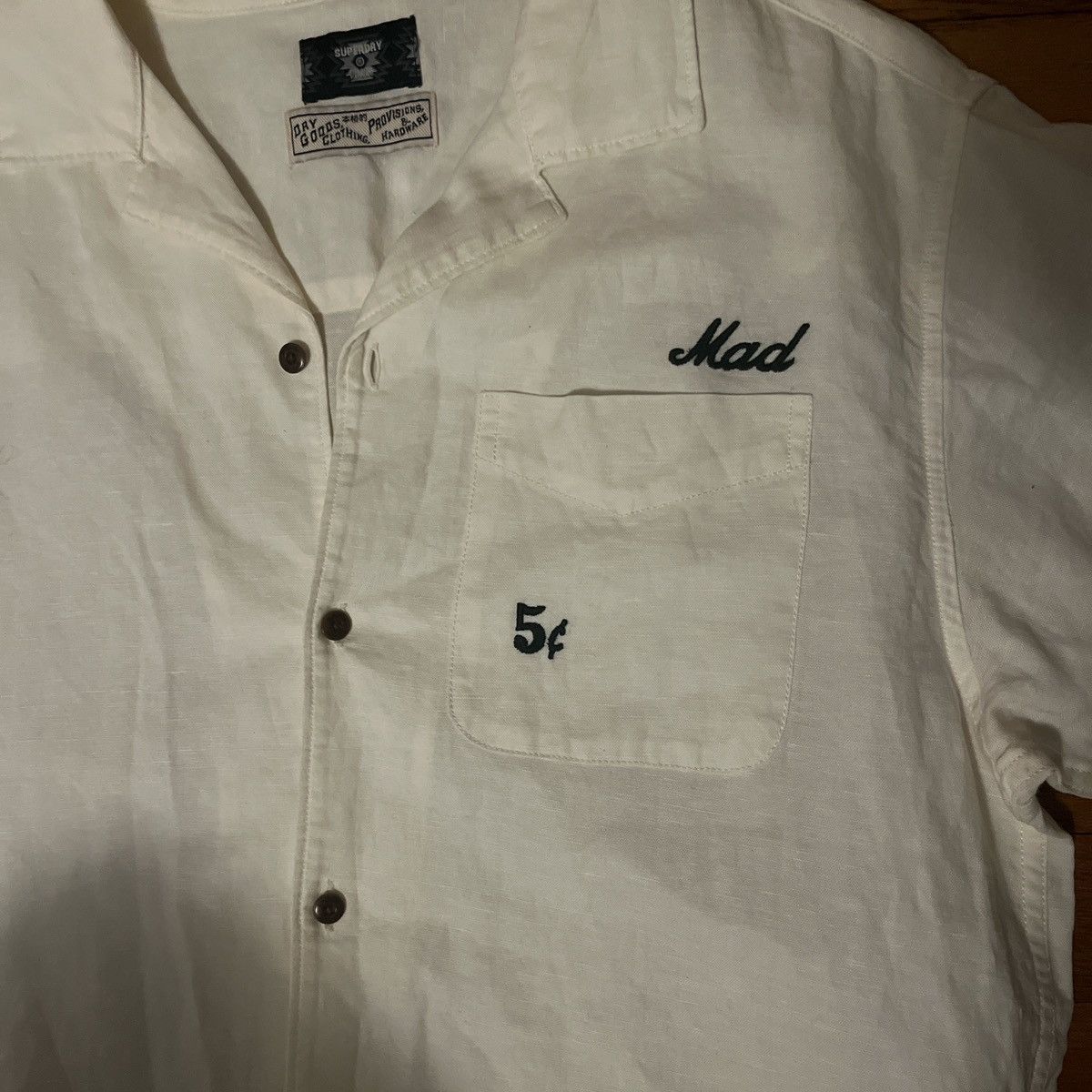 Superdry Superdry Linen Shirt Rare Size US M / EU 48-50 / 2 - 3 Thumbnail