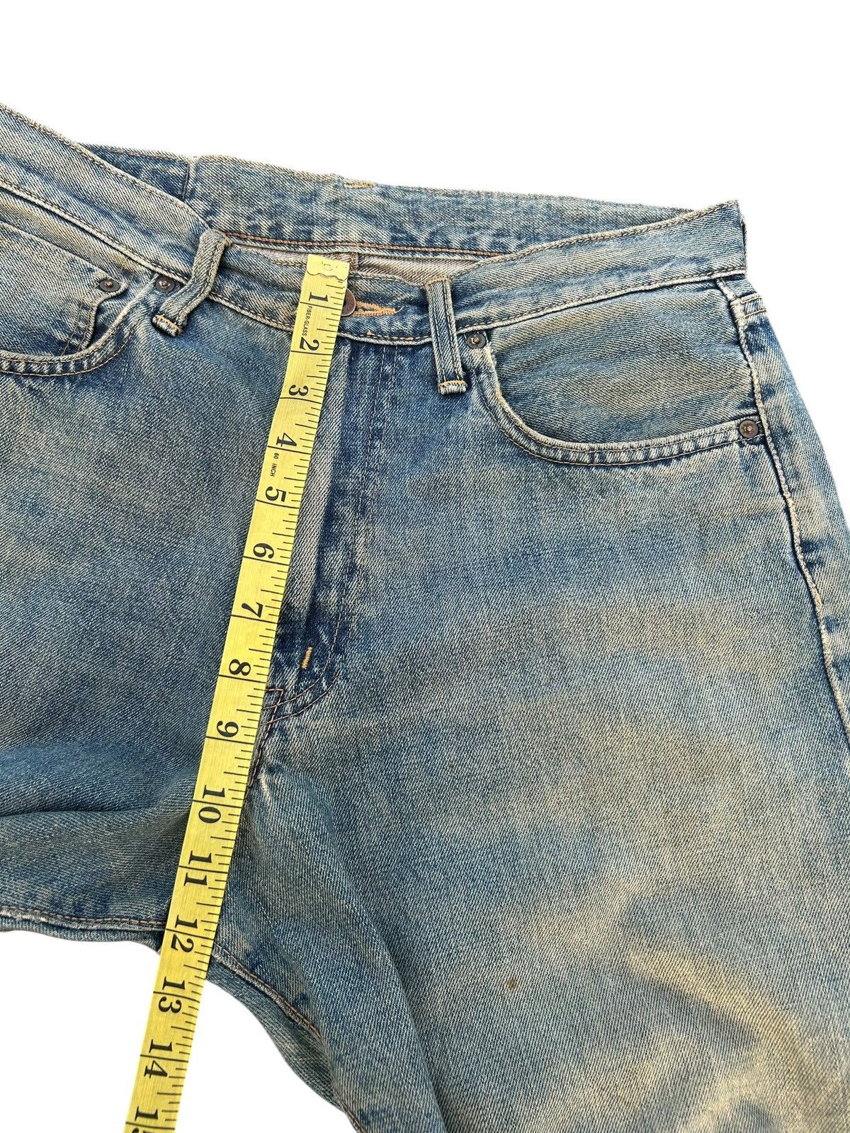 Edwin × Kapital × Vintage Vintage Edwin 505 Selvedge Baggy Distressed Denim Jeans Size US 31 - 17 Thumbnail