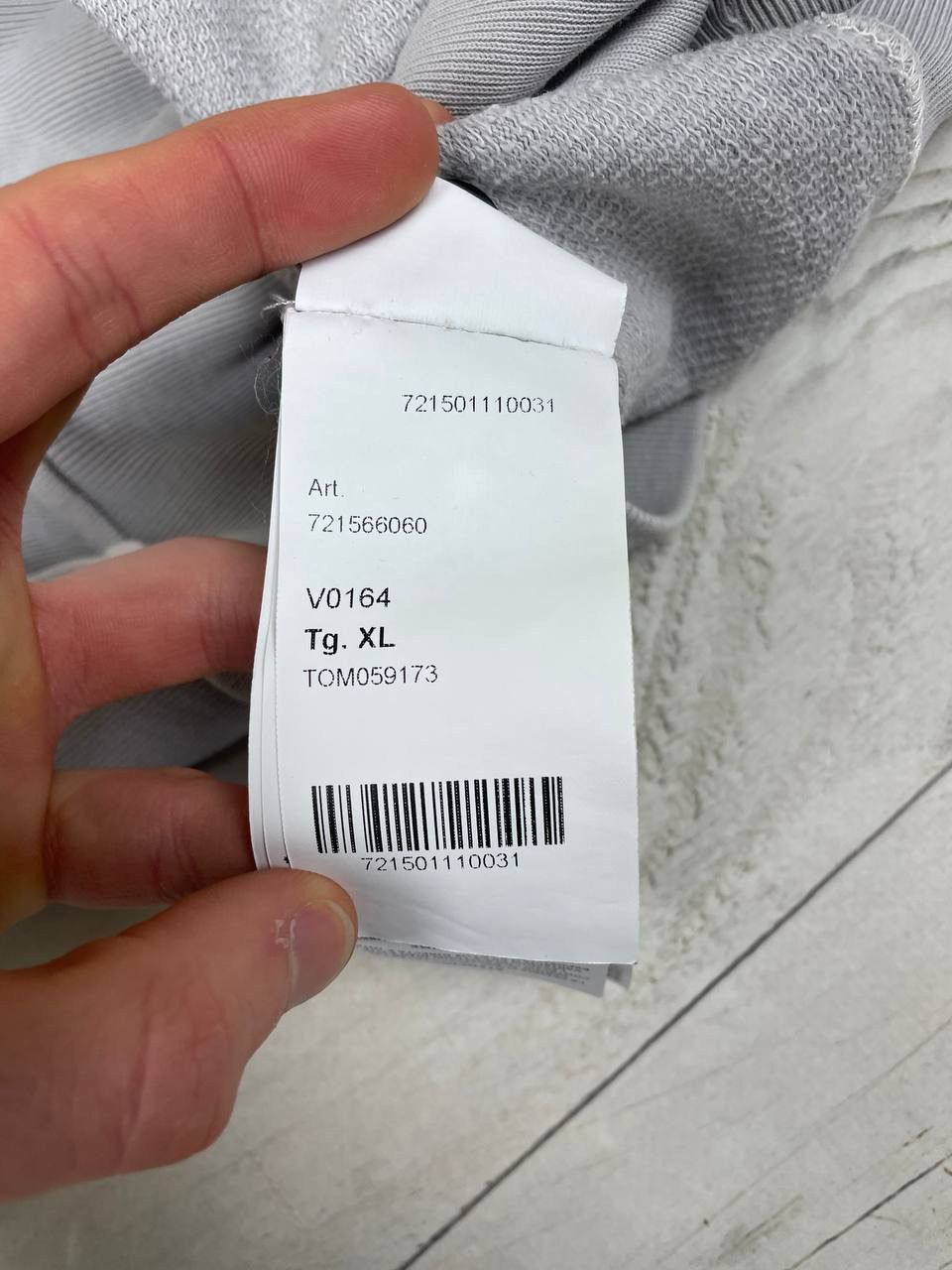 Stone Island Vintage Stone Island 2020 Cotton Crewneck Sweatshirt Size US XL / EU 56 / 4 - 15 Thumbnail