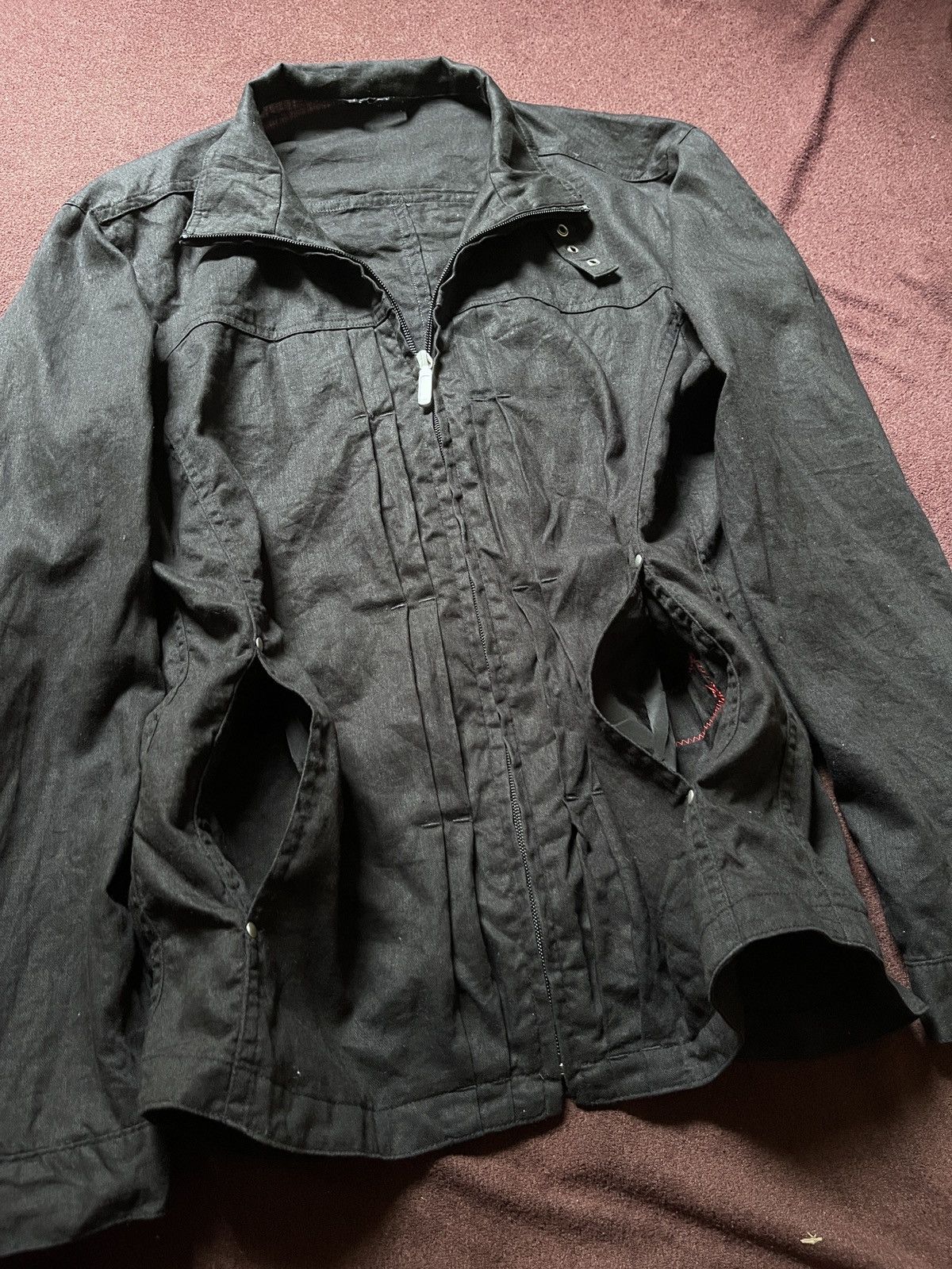 Kansai Yamamoto 1990s Body Max Kansai Yamamoto zipper Size US L / EU 52-54 / 3 - 5 Thumbnail
