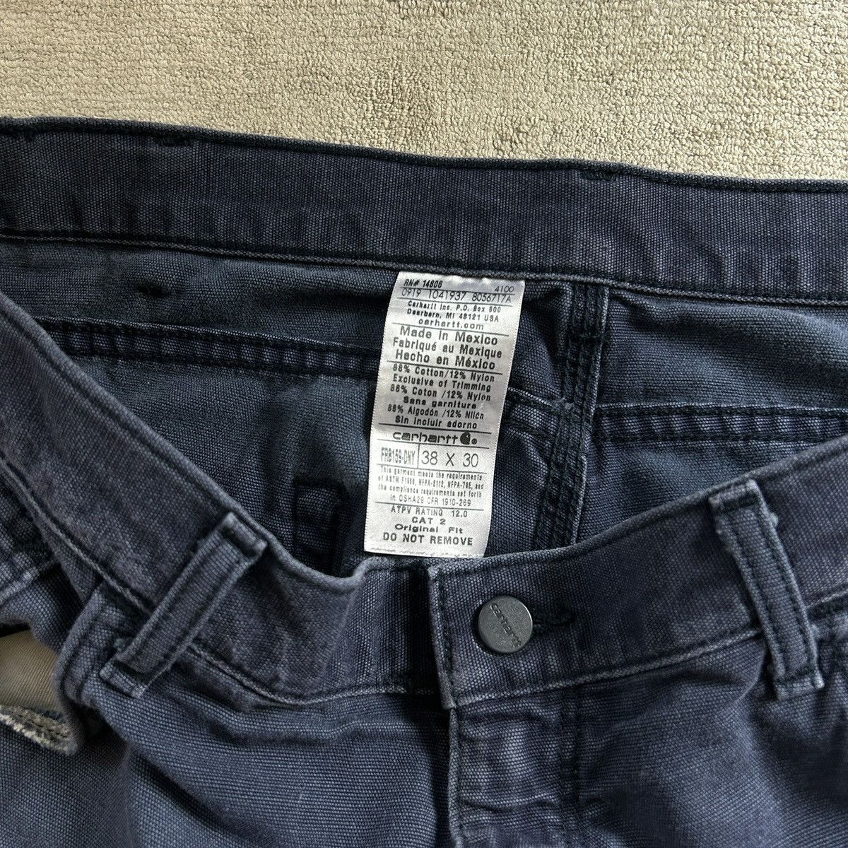 Carhartt Faded Carhartt Carpenter Pants Size US 38 / EU 54 - 3 Thumbnail