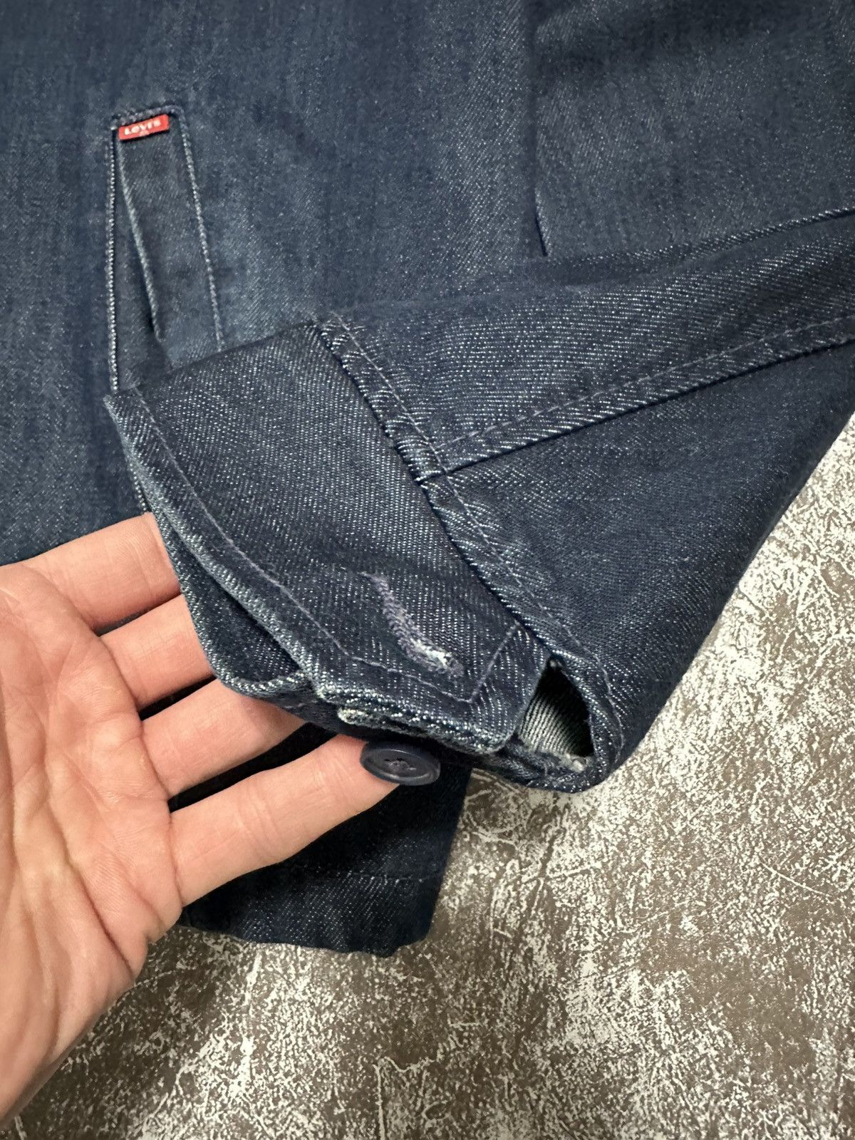 Levi's Vintage Clothing Levis Jacket Sta-prest Jeans Denim Vintage American Style Size US M / EU 48-50 / 2 - 3 Thumbnail