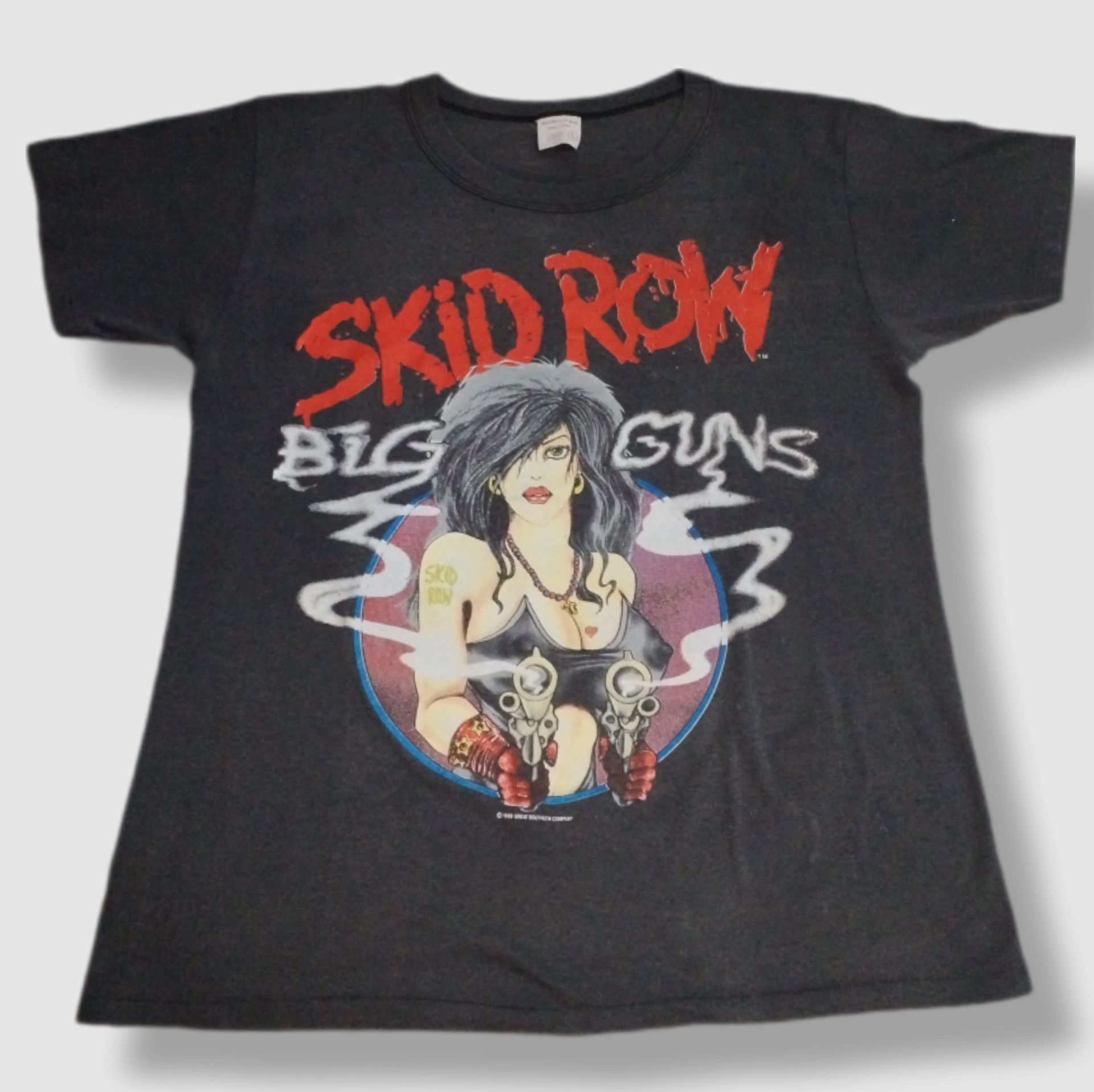 Band Tees Vintage Skid Row Big Guns Blew Me Away 1989 Size US M / EU 48-50 / 2 - 1 Thumbnail