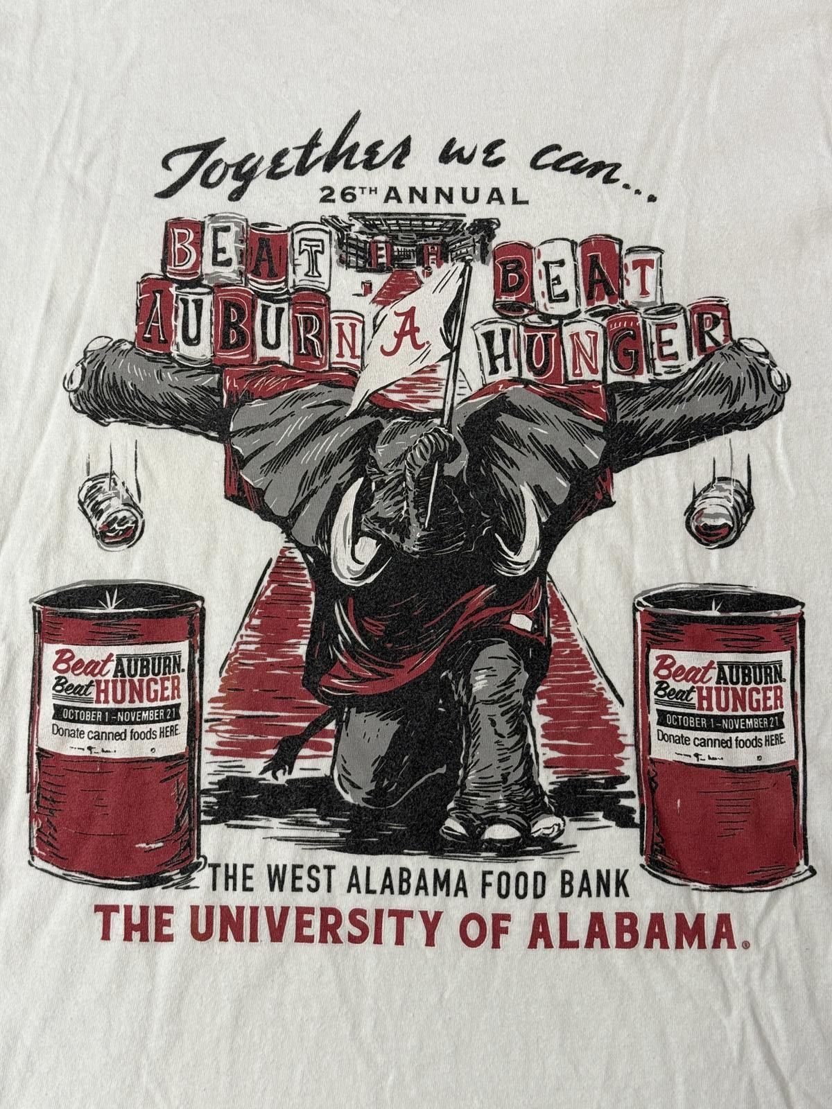 Comfort Colors Big Al T-shirt - University of Alabama Crimson Tide Tee XL Size US XL / EU 56 / 4 - 5 Thumbnail