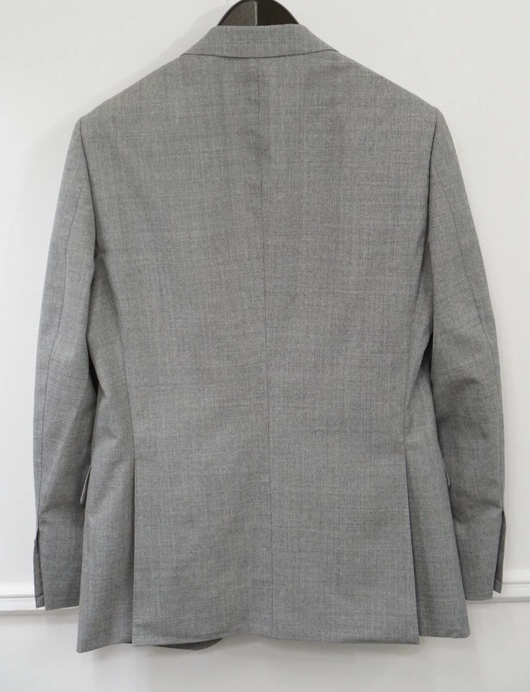 Suitsupply Men Suitsupply Blazer Lazio Wool Grey Vitale Barberis US38 Size 38R - 2 Thumbnail