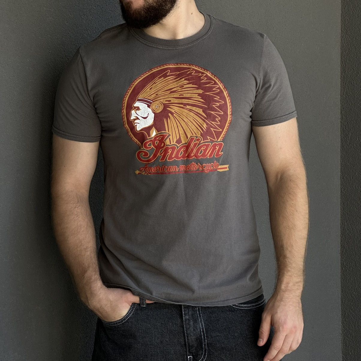 Other Vintage Indian American Motorcycle T-shirts Moto Y2K 00s USA Size US M / EU 48-50 / 2 - 1 Thumbnail