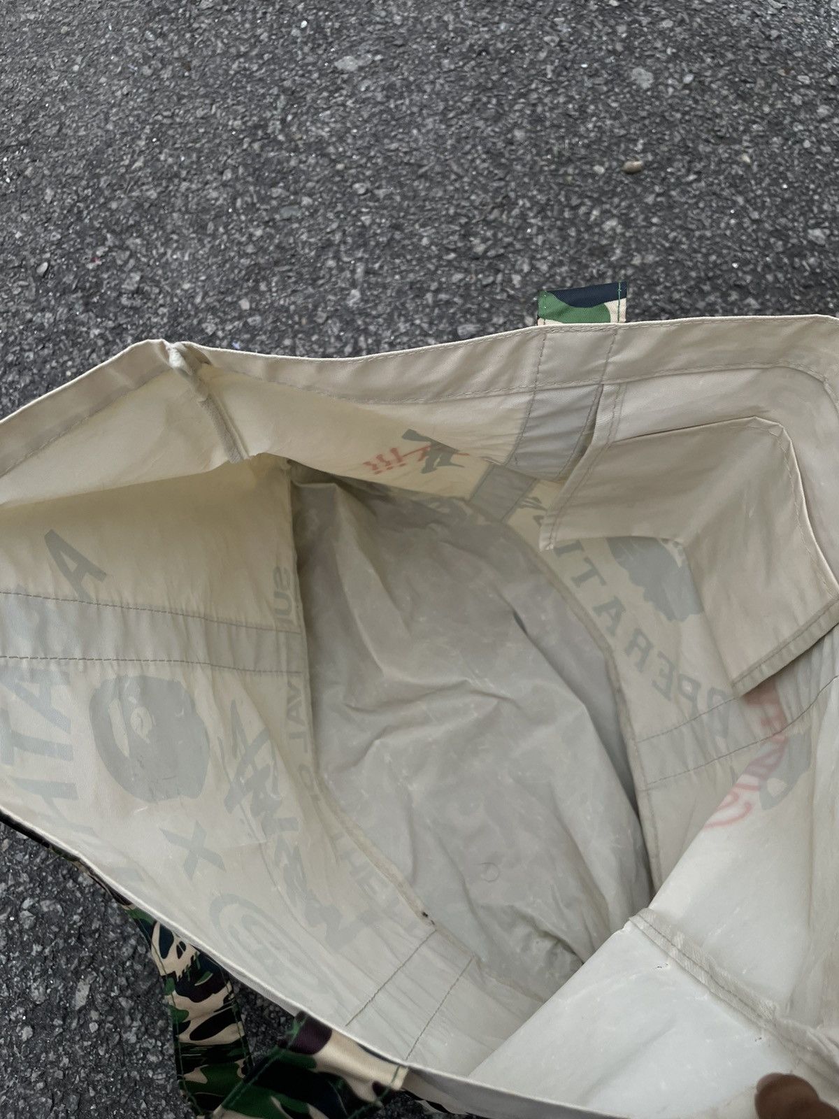 Bape × Stussy Bape X Stussy Nylon Tote Bag Size ONE SIZE - 7 Thumbnail