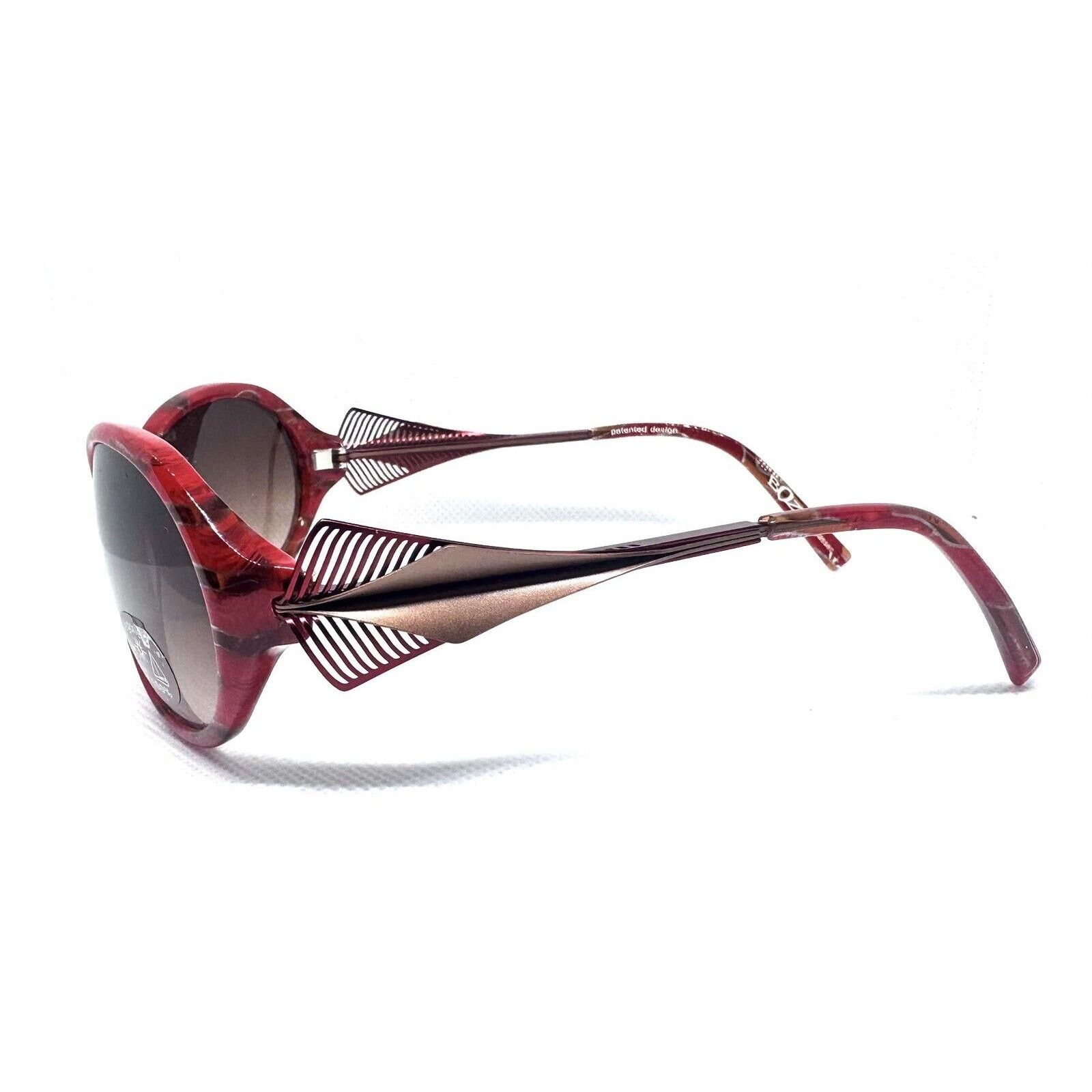 J.F. REY BOZ NEW DAY OVERSIZE OVAL 3292 60 19 128 SUNGLASSES RED Size ONE SIZE - 3 Thumbnail