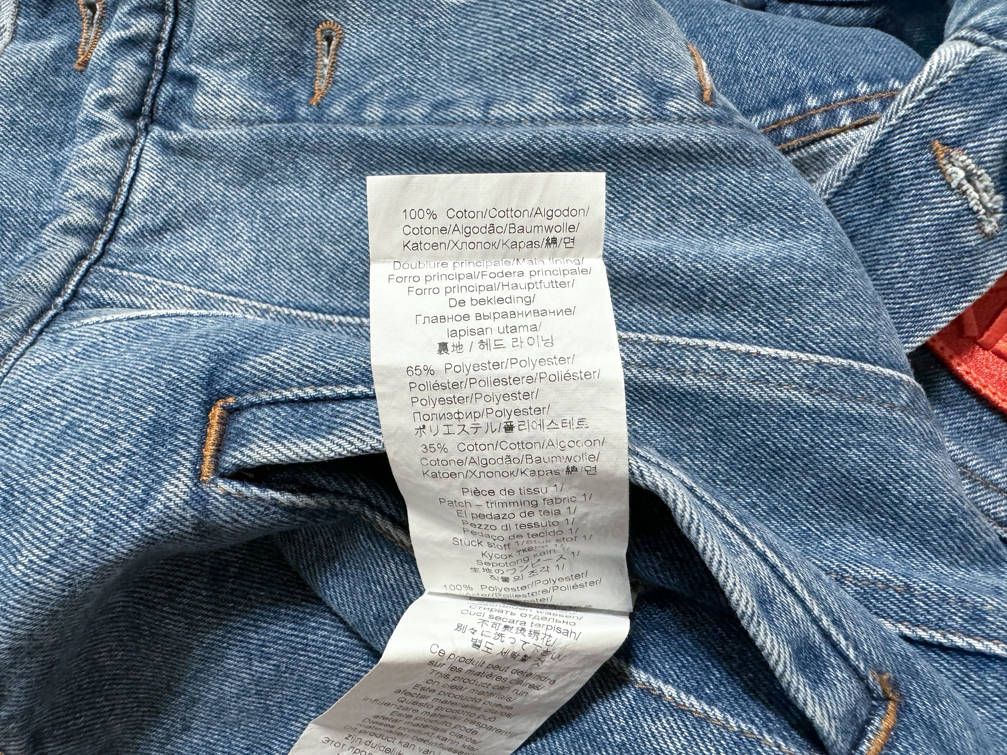 Kenzo Kenzo Medium Wash Denim Jacket with Patches Size US M / EU 48-50 / 2 - 9 Thumbnail
