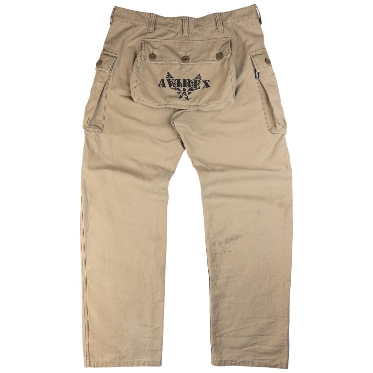 Avirex Vintage AVIREX Cargo Pocket Trousers Size W34 Size US 34 / EU 50 - 2 Thumbnail
