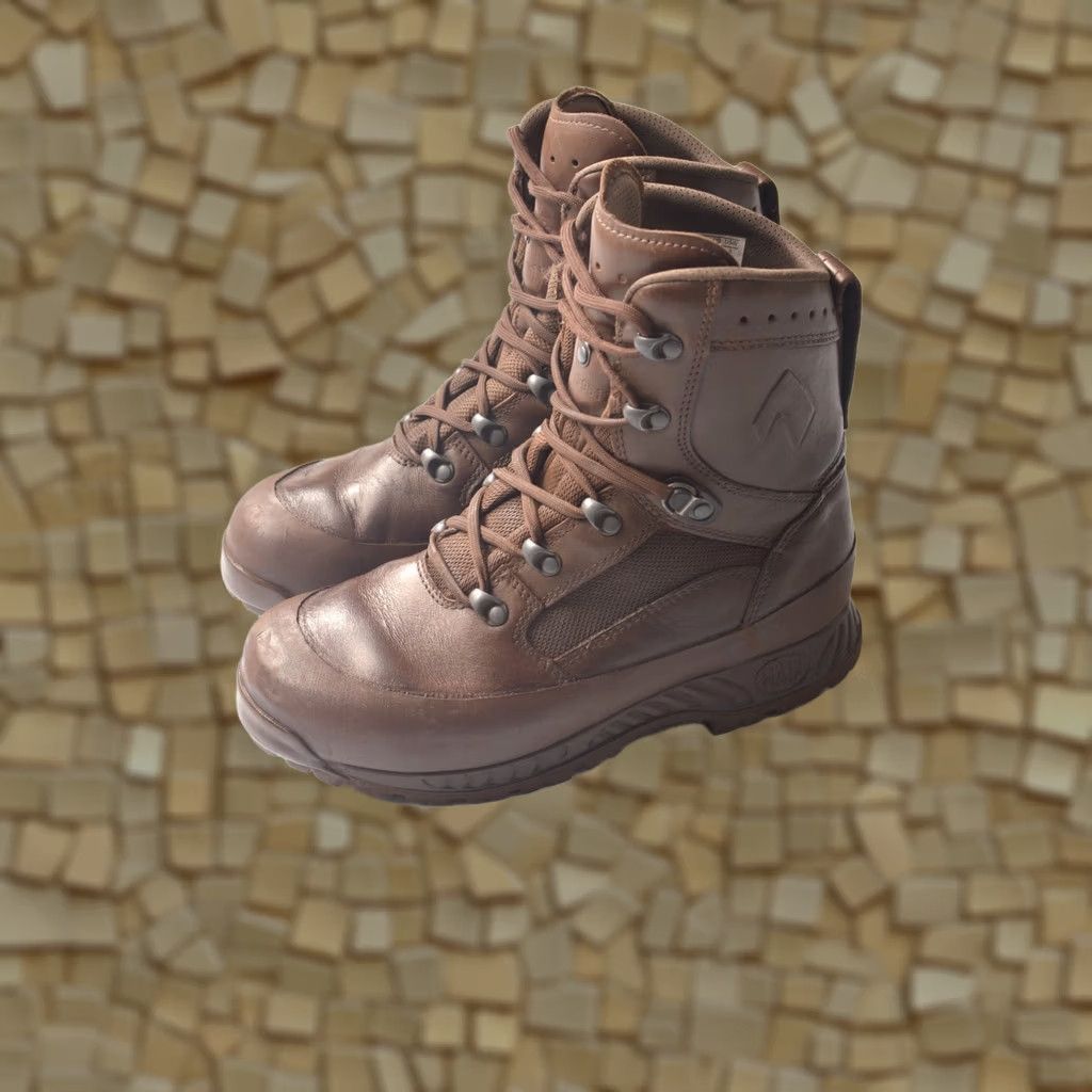 Vintage Haix Boots Combat High Liability Male Brown Size US 8 / UK 7 / EU 41 Boots Mens Brown 8 7 41 Combat High Liability Size US 7 / EU 40 - 1 Thumbnail