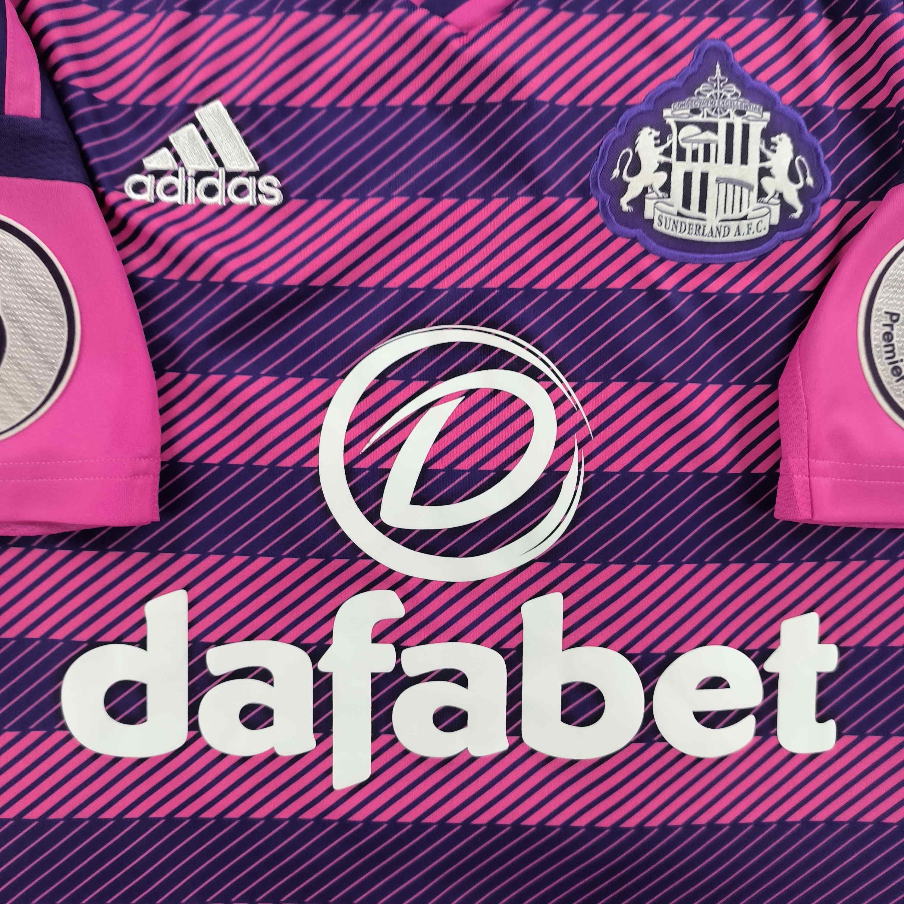 Adidas Sunderland 2016-17 Adidas third Defoe football jersey size S Size US S / EU 44-46 / 1 - 3 Thumbnail