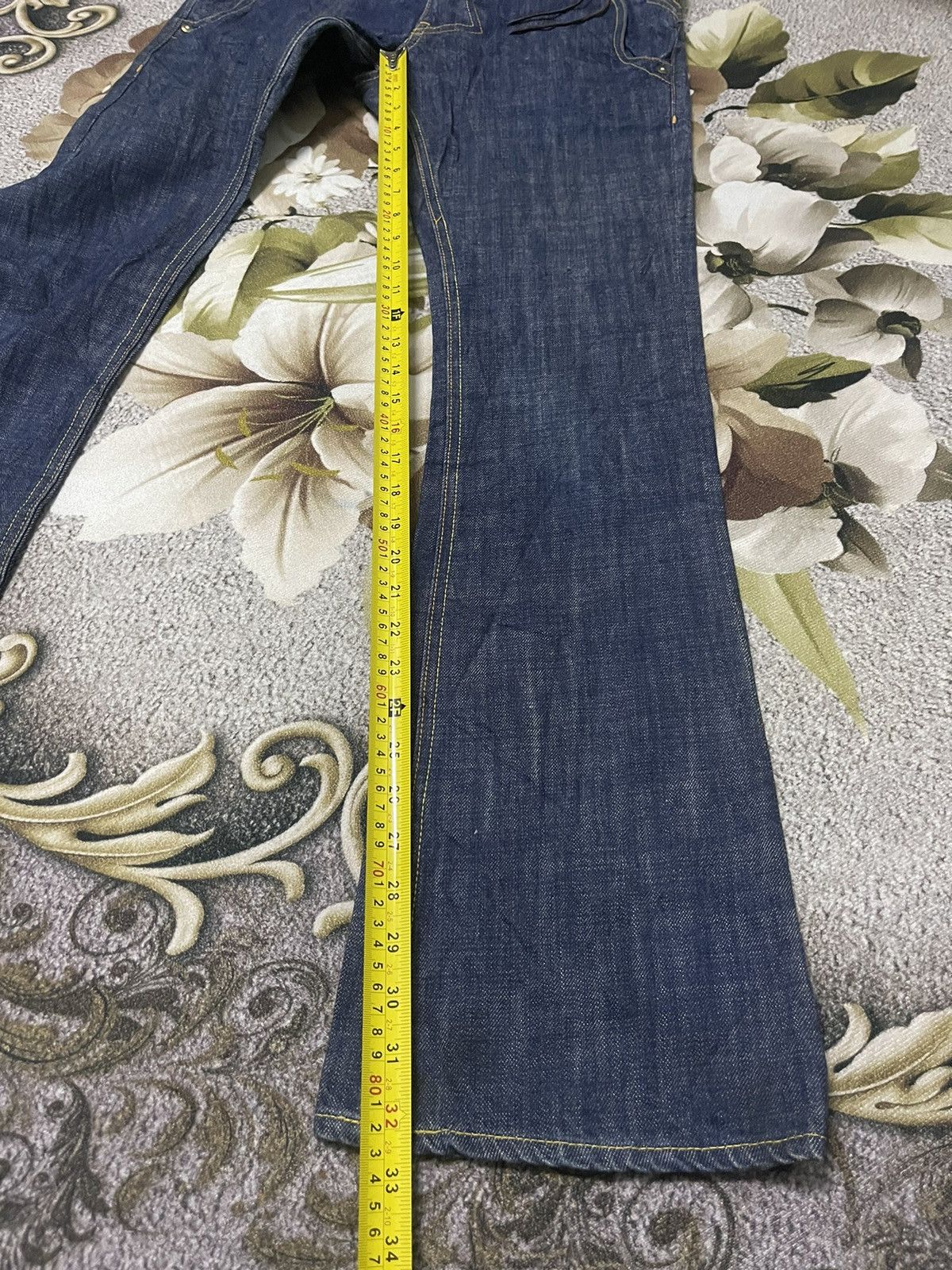 Japanese Brand Revolver Flare Jeans Size US 32 / EU 48 - 8 Thumbnail