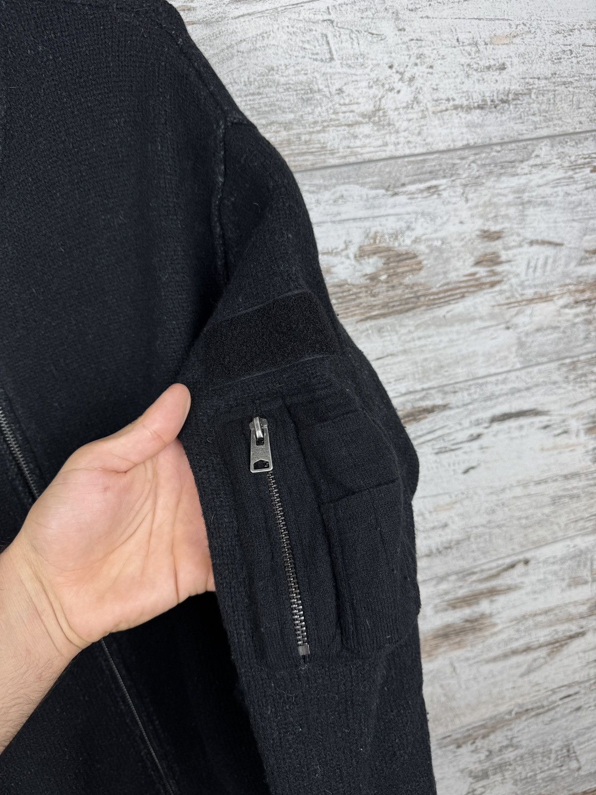 Allsaints Vintage AllSaints TATTON ZIP THROUGH jacket bombers wool Size US M / EU 48-50 / 2 - 8 Thumbnail