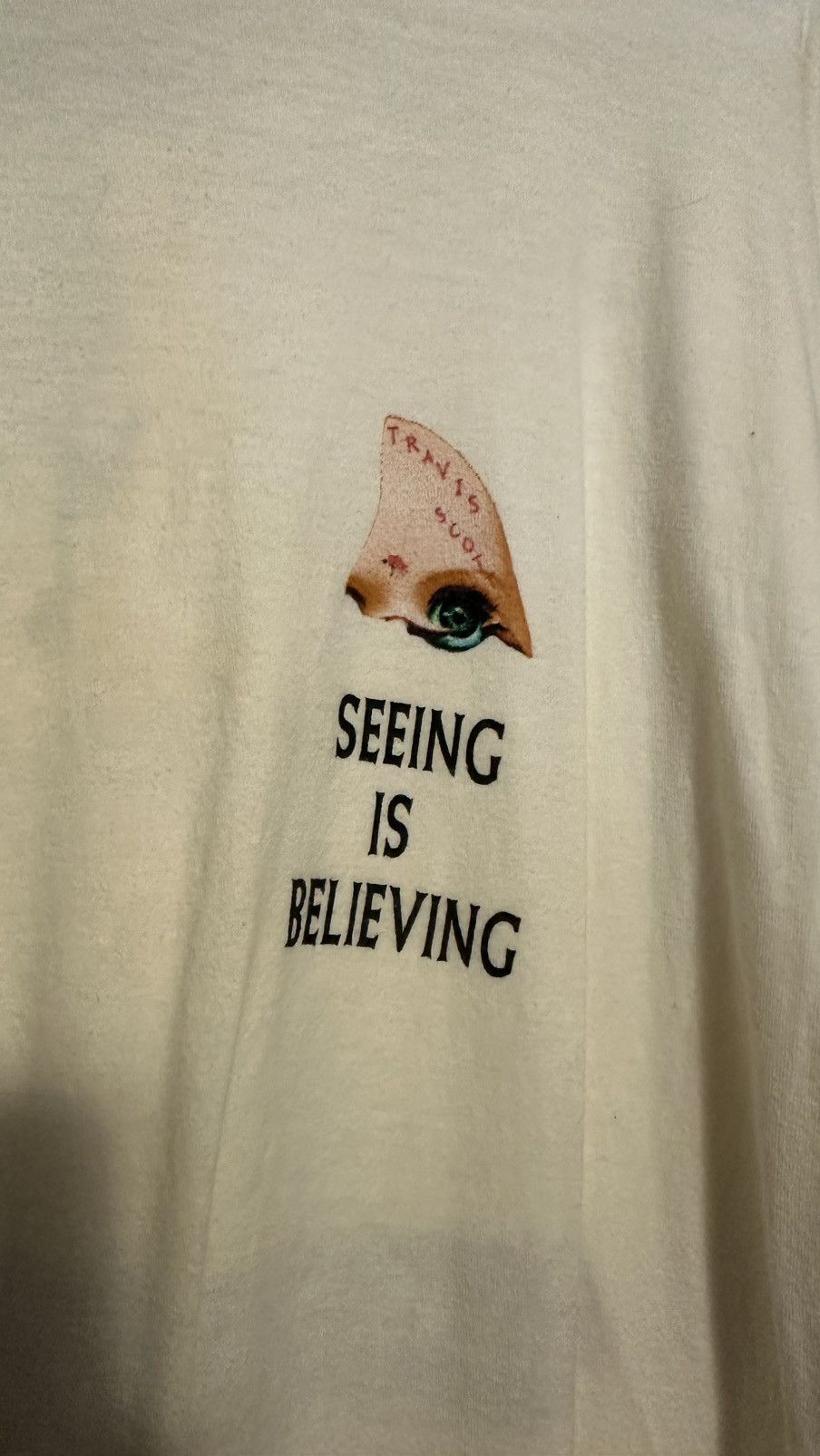 Travis Scott Travis Scott Seeing is believing shirt Size US XL / EU 56 / 4 - 2 Thumbnail